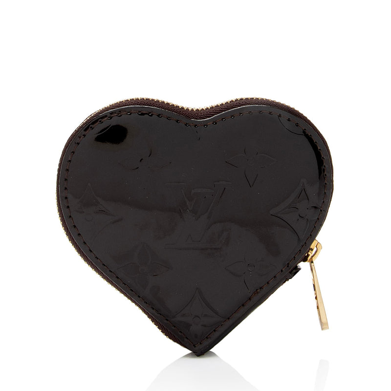 Louis Vuitton Vernis Heart Coin Pouch