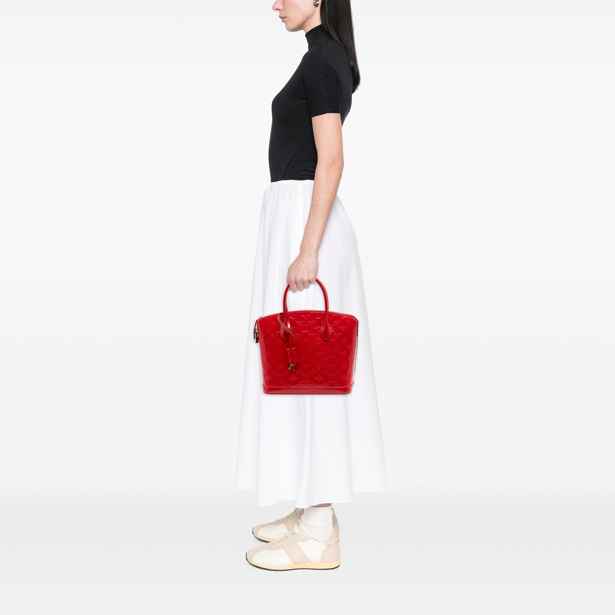 Louis Vuitton Monogram Vernis Lockit PM