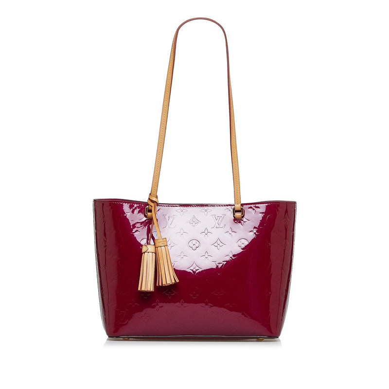 Louis Vuitton Red Vernis Monogram Mini PM Tote - shop 