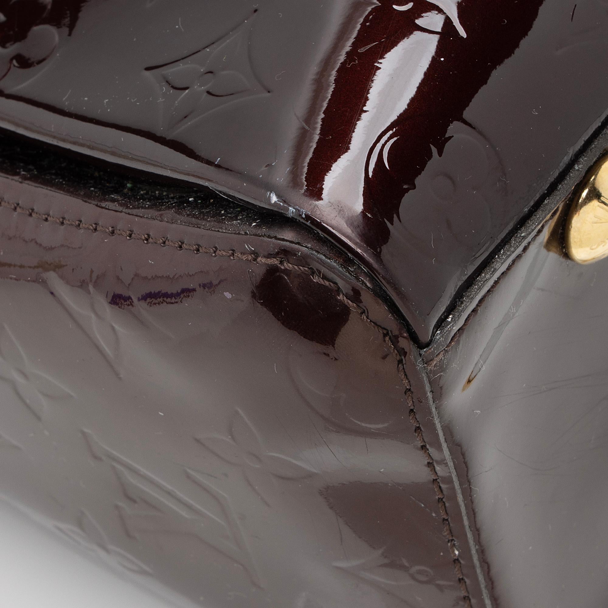 Louis Vuitton Monogram Vernis Melrose Avenue Satchel (SHF-22462)