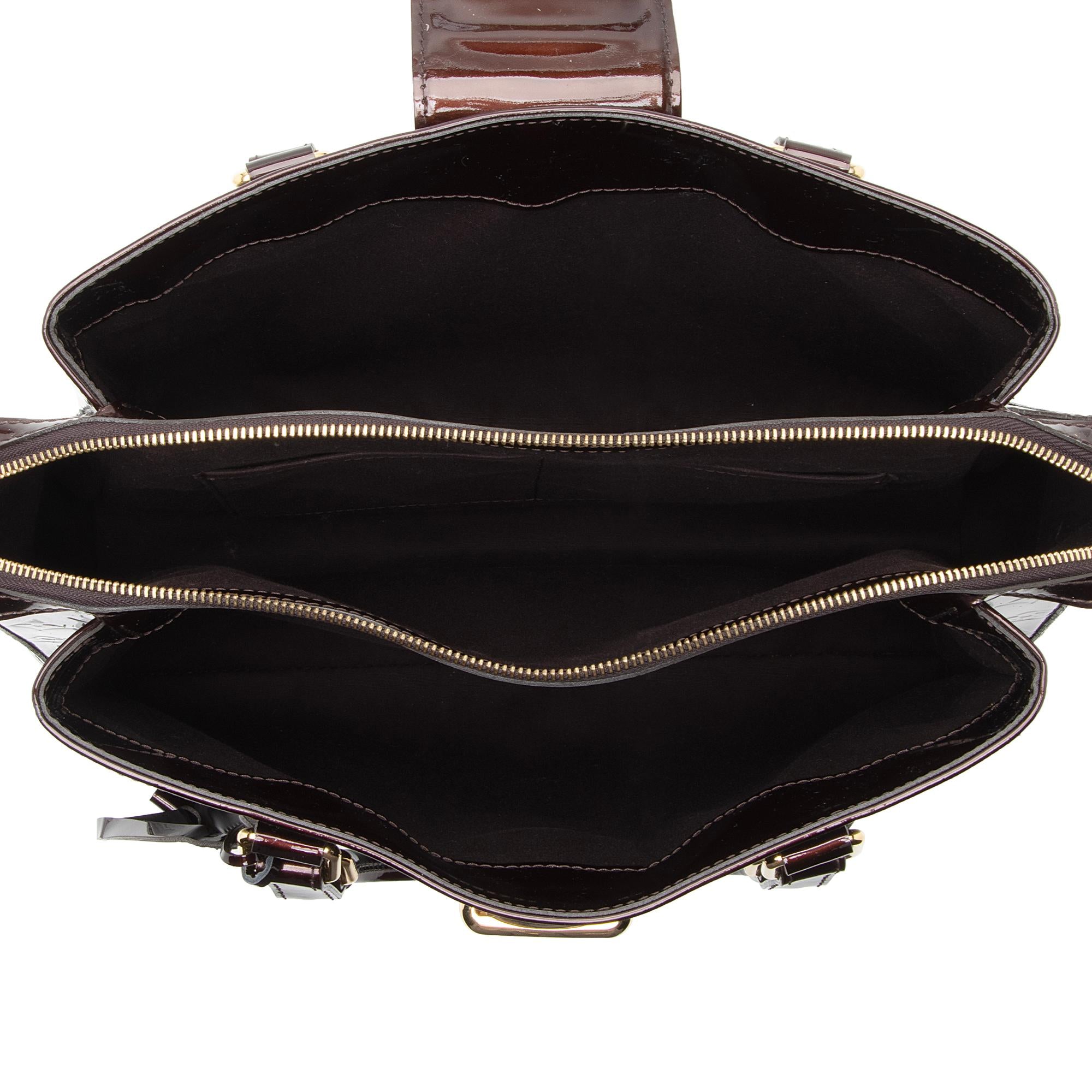 Louis Vuitton Monogram Vernis Melrose Avenue Satchel (SHF-22462)