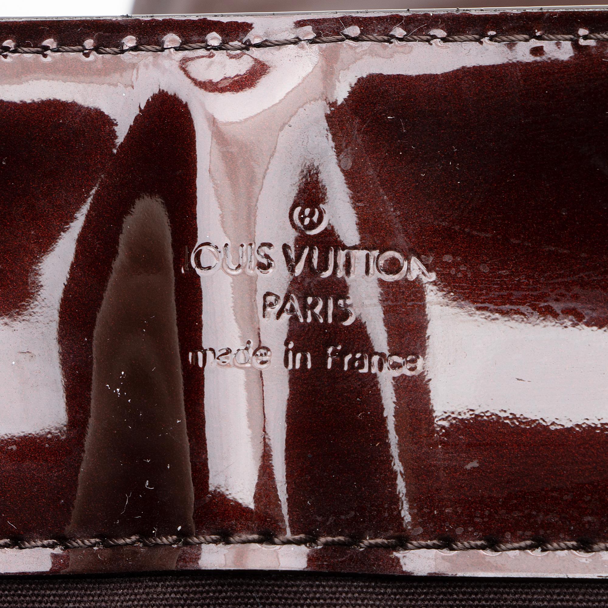 Louis Vuitton Monogram Vernis Melrose Avenue Satchel (SHF-22462)