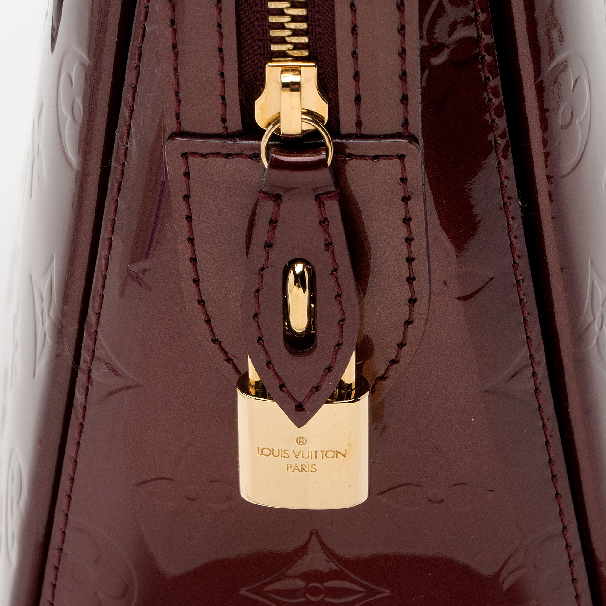 Louis Vuitton Monogram Vernis Melrose Avenue Satchel (SHF-Xk72dg)