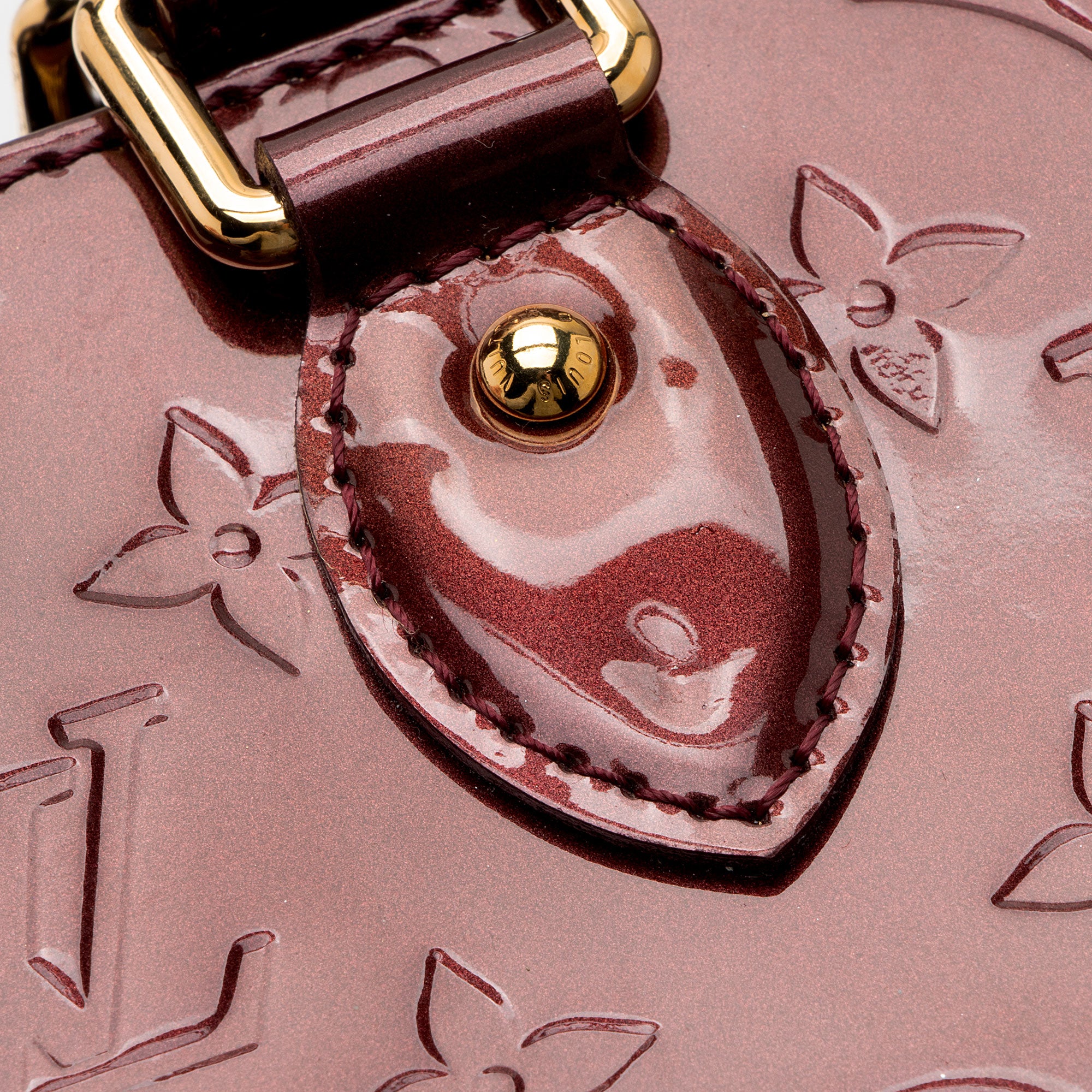 Louis Vuitton Monogram Vernis Melrose Avenue Satchel (SHF-Xk72dg)