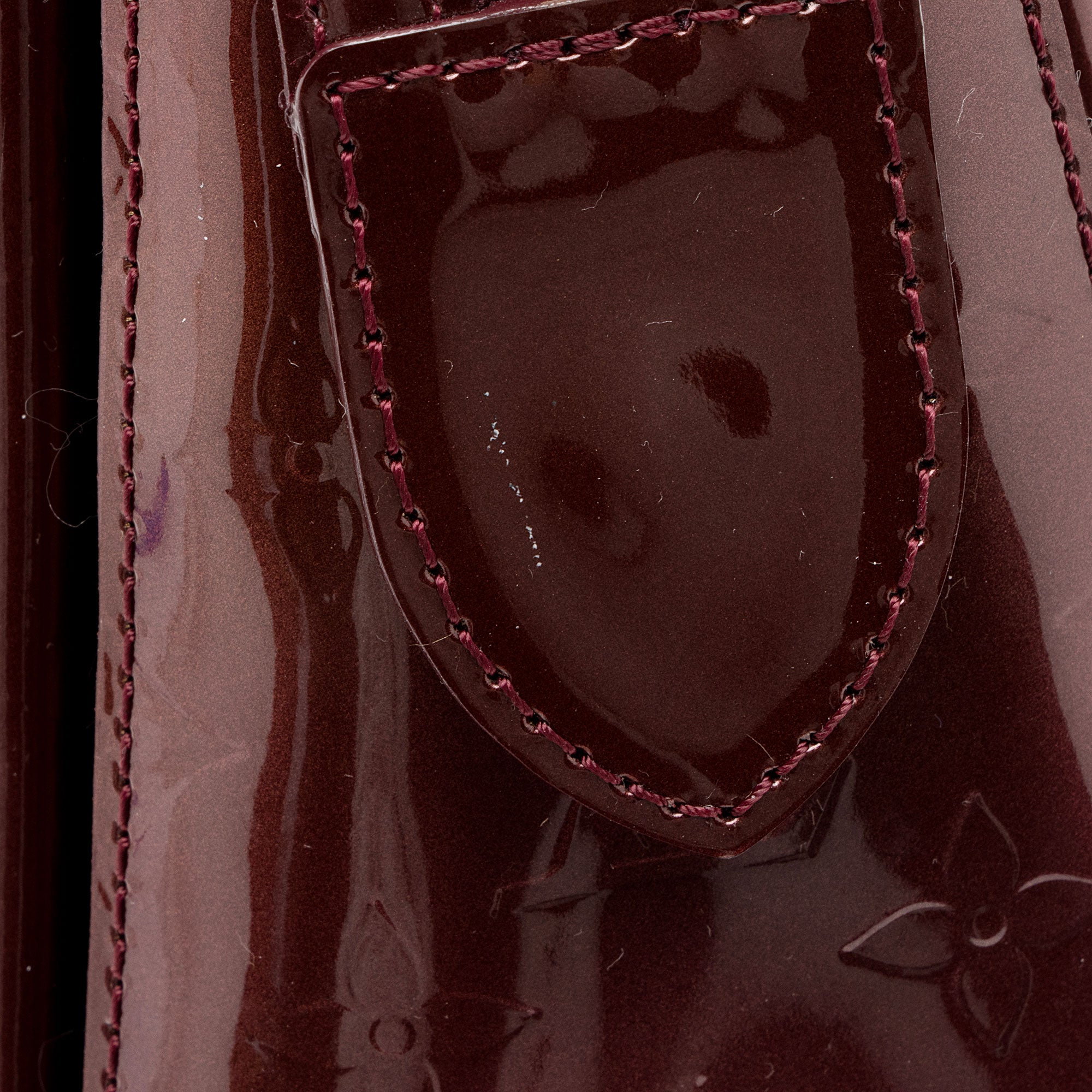 Louis Vuitton Monogram Vernis Melrose Avenue Satchel (SHF-Xk72dg)