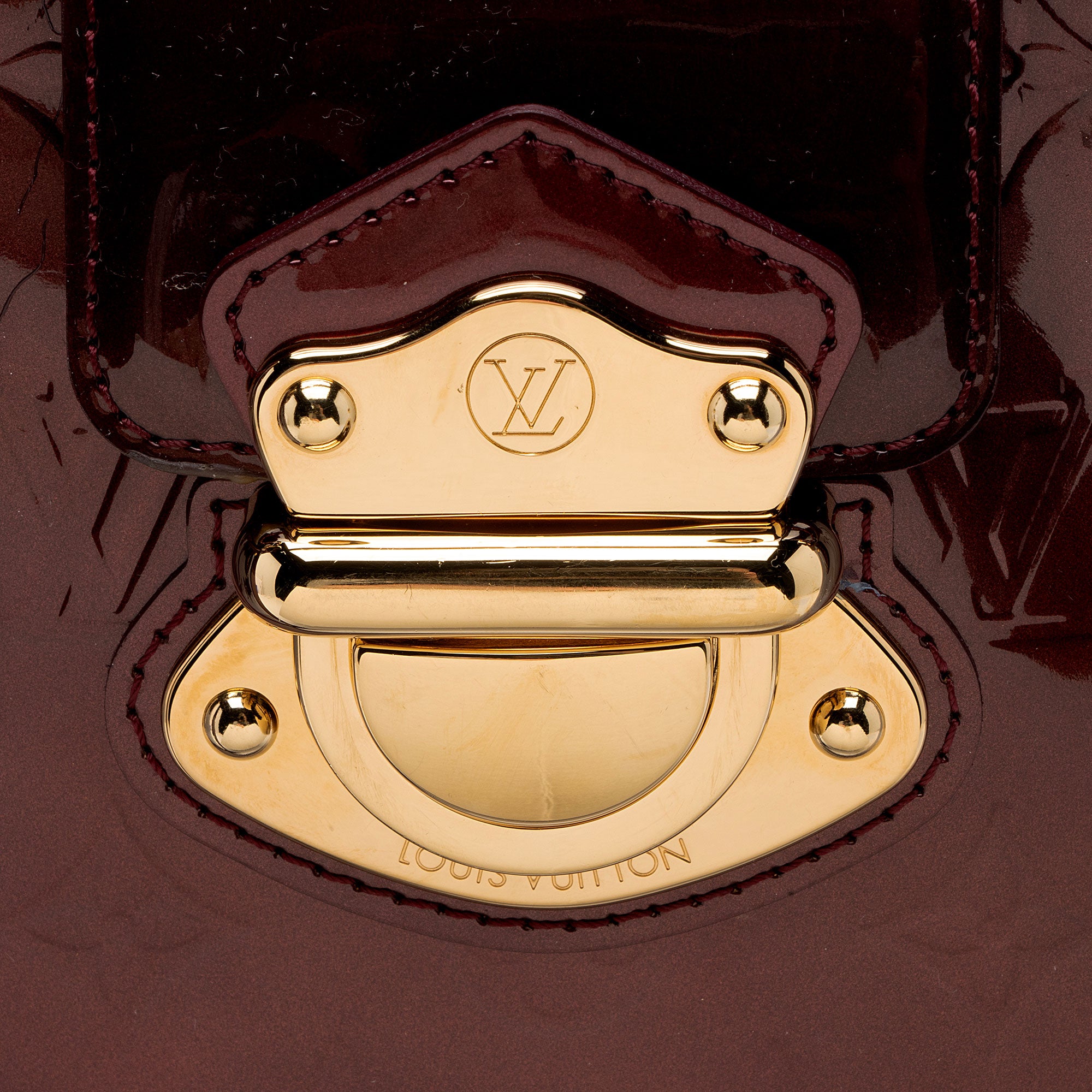 Louis Vuitton Monogram Vernis Melrose Avenue Satchel (SHF-Xk72dg)