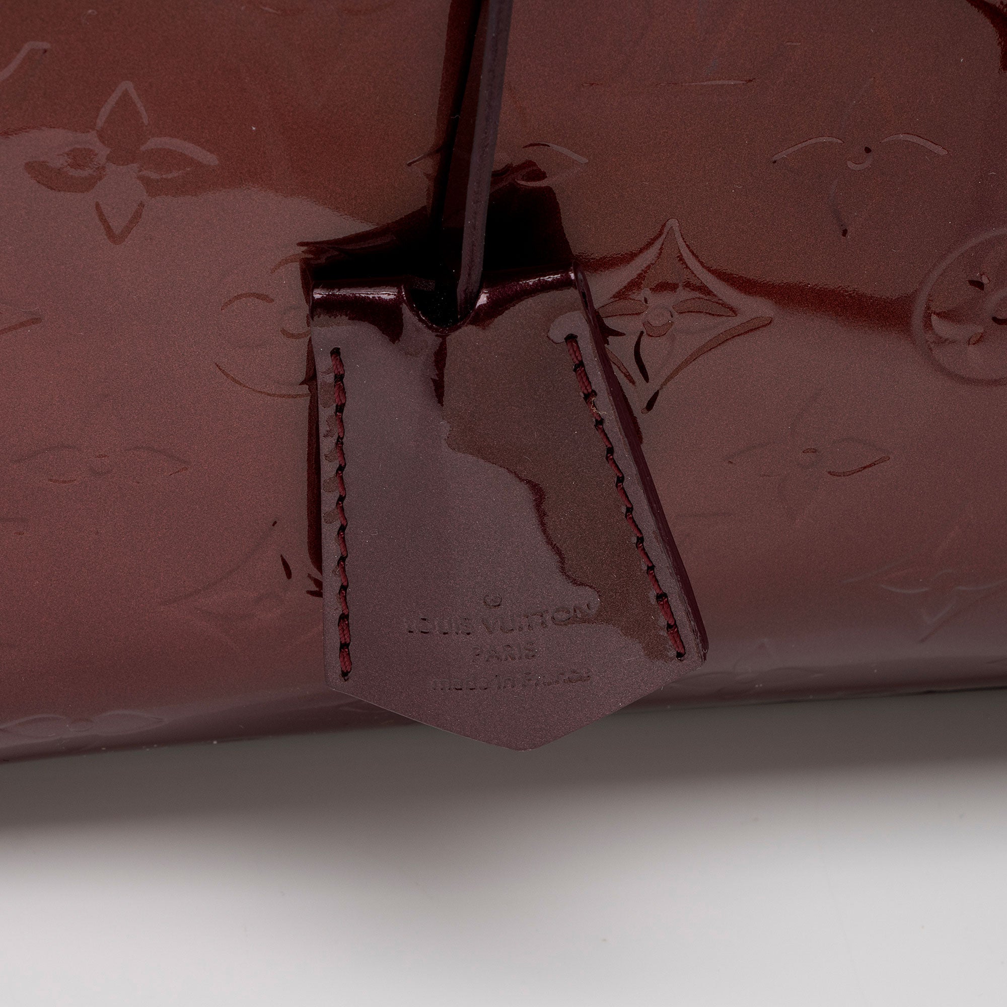 Louis Vuitton Monogram Vernis Melrose Avenue Satchel (SHF-Xk72dg)