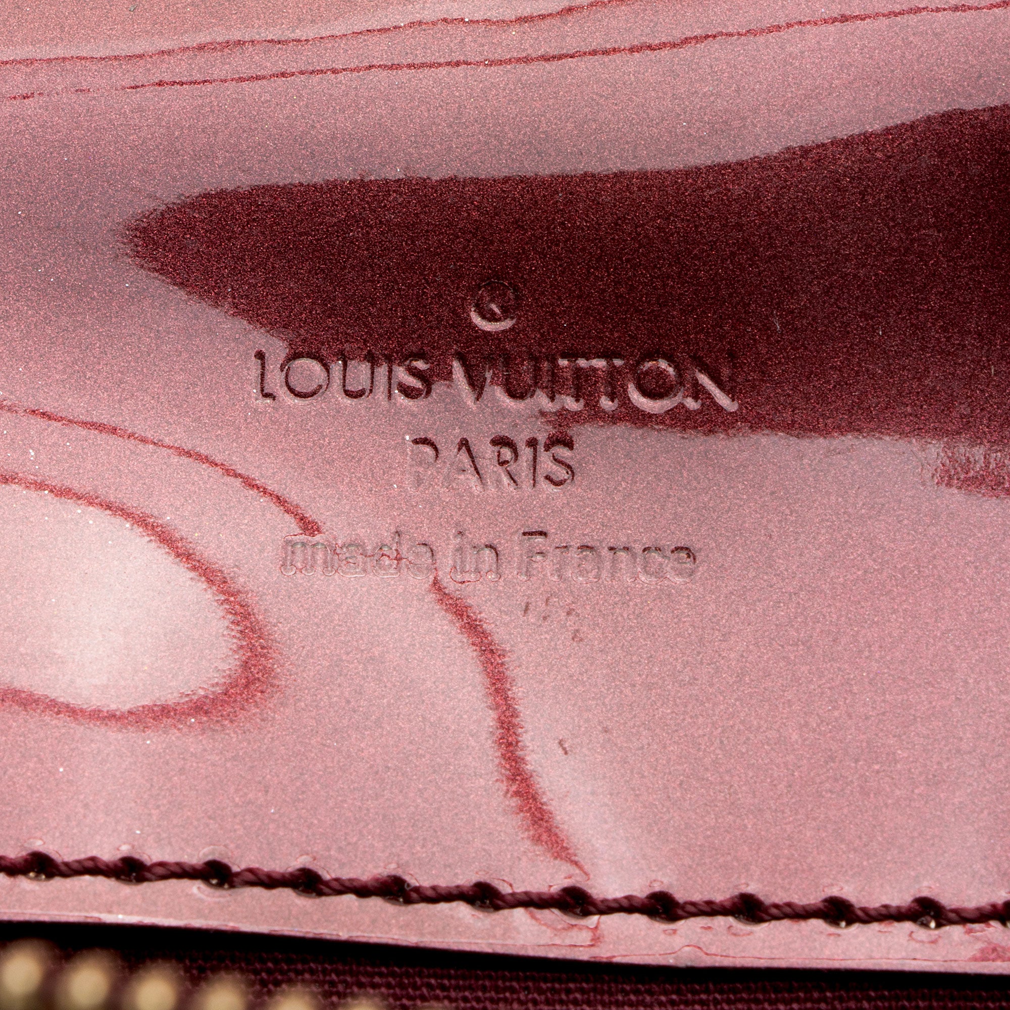 Louis Vuitton Monogram Vernis Melrose Avenue Satchel (SHF-Xk72dg)