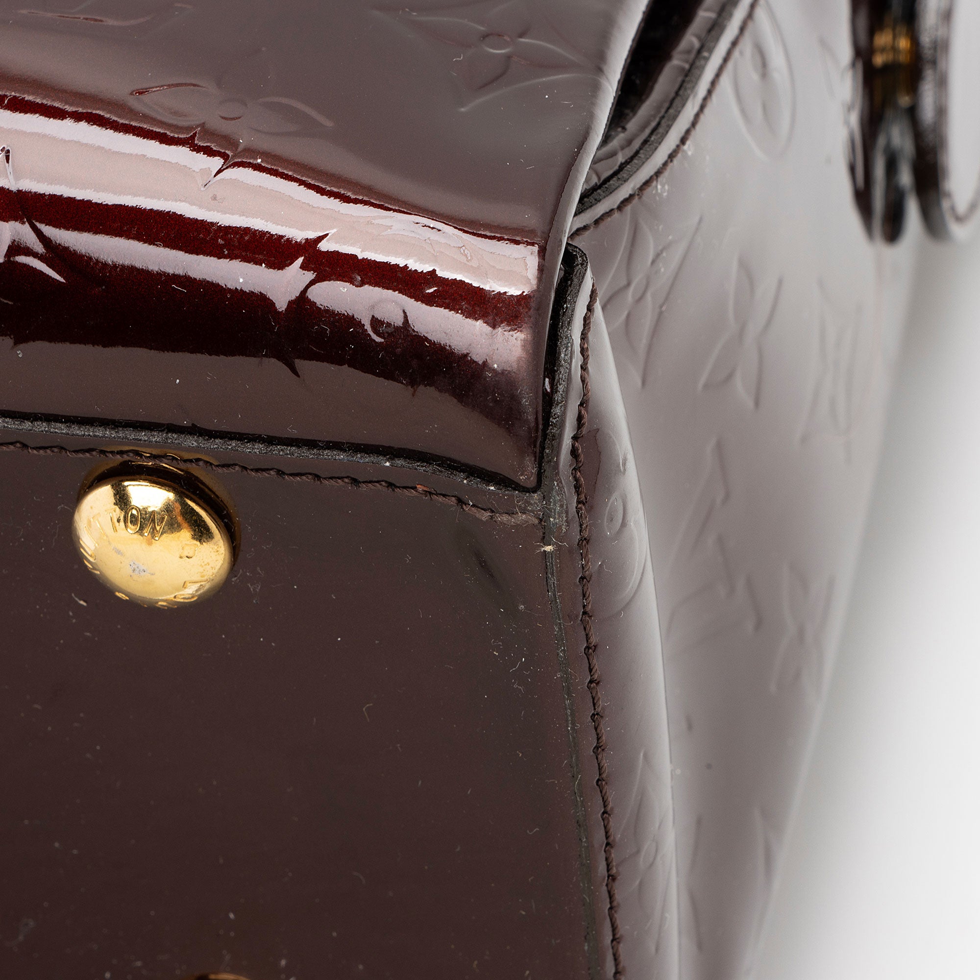 Louis Vuitton Monogram Vernis Melrose Avenue Satchel (SHF-BEMyAH)