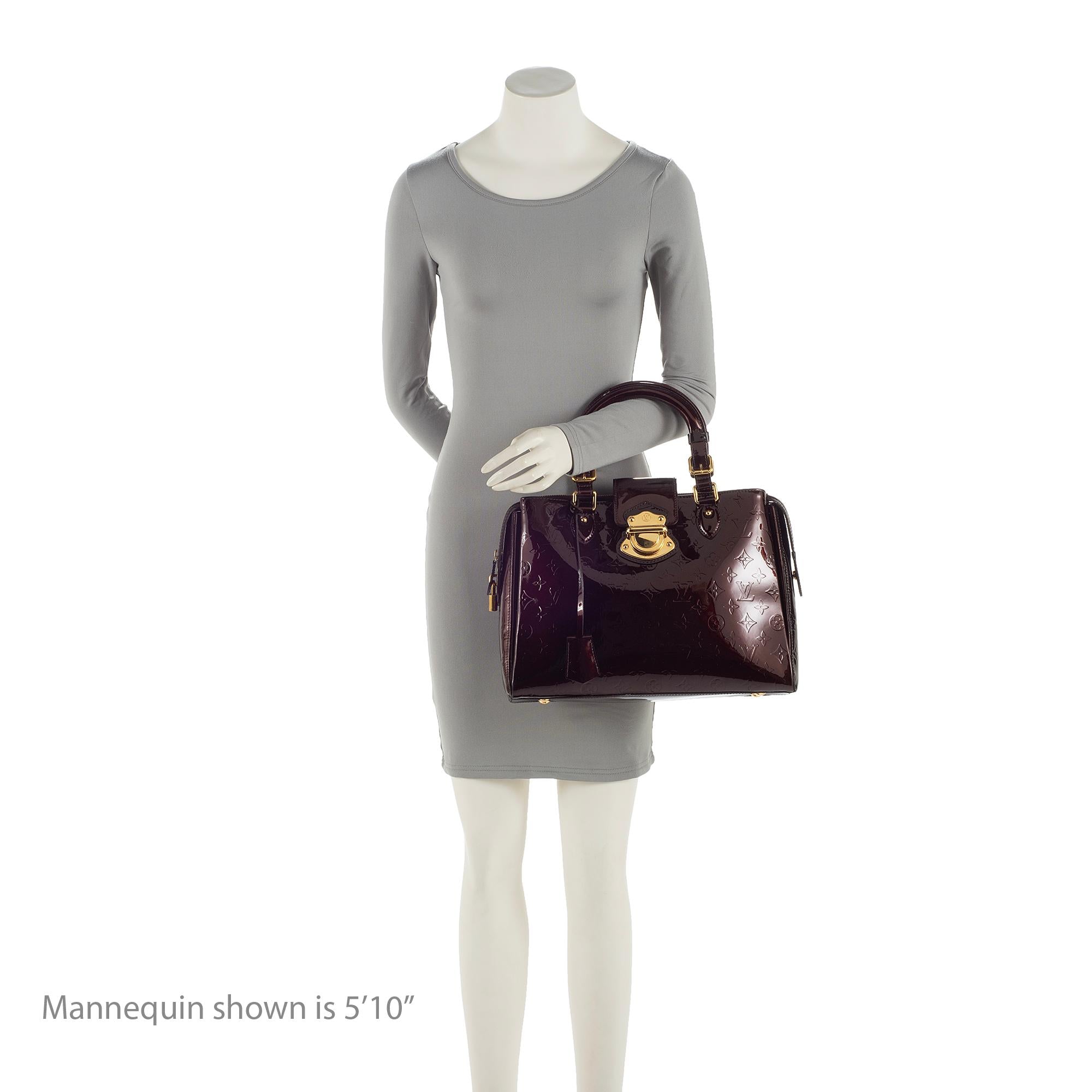 Louis Vuitton Monogram Vernis Melrose Avenue Satchel (SHF-BEMyAH)