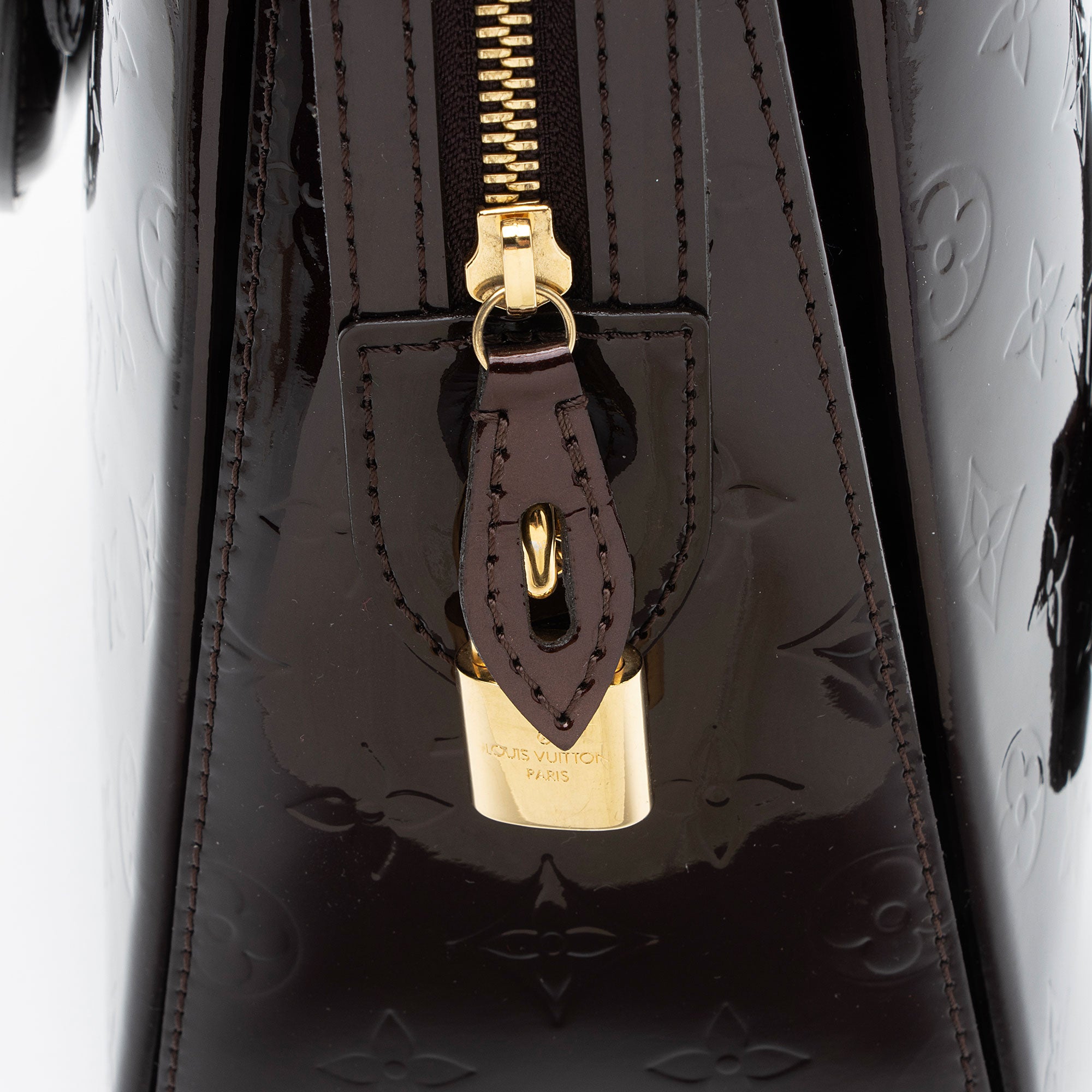 Louis Vuitton Monogram Vernis Melrose Avenue Satchel
