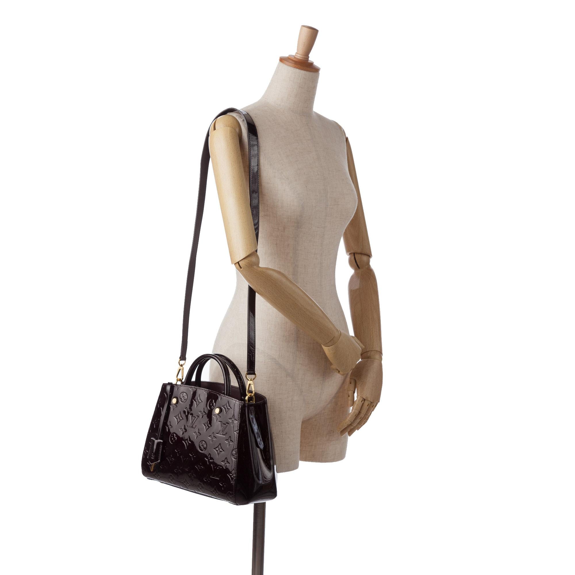 Louis Vuitton Monogram Vernis Montaigne BB (SHG-x3vn1e)