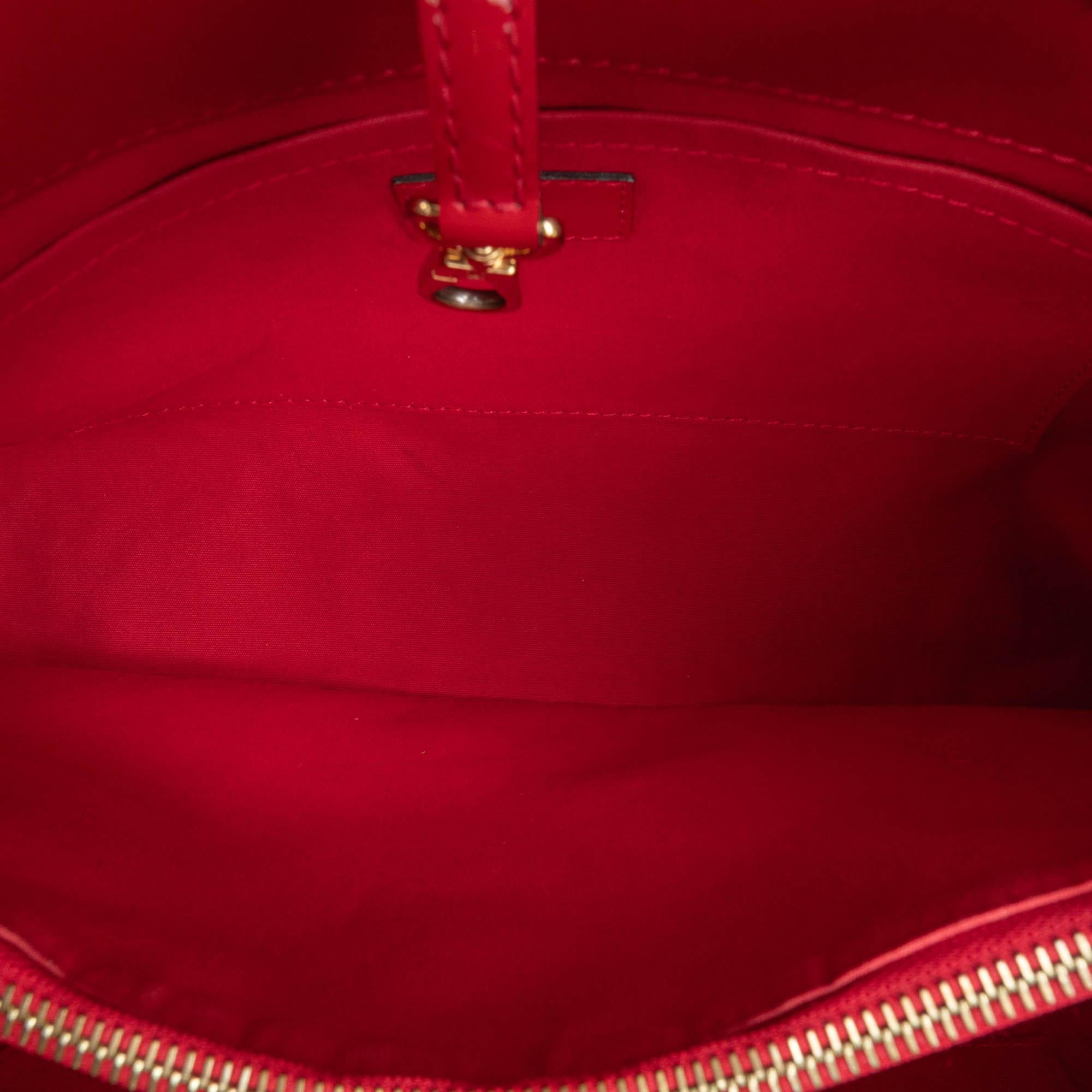 Louis Vuitton Monogram Vernis Montaigne BB (SHG-RZlMWB)