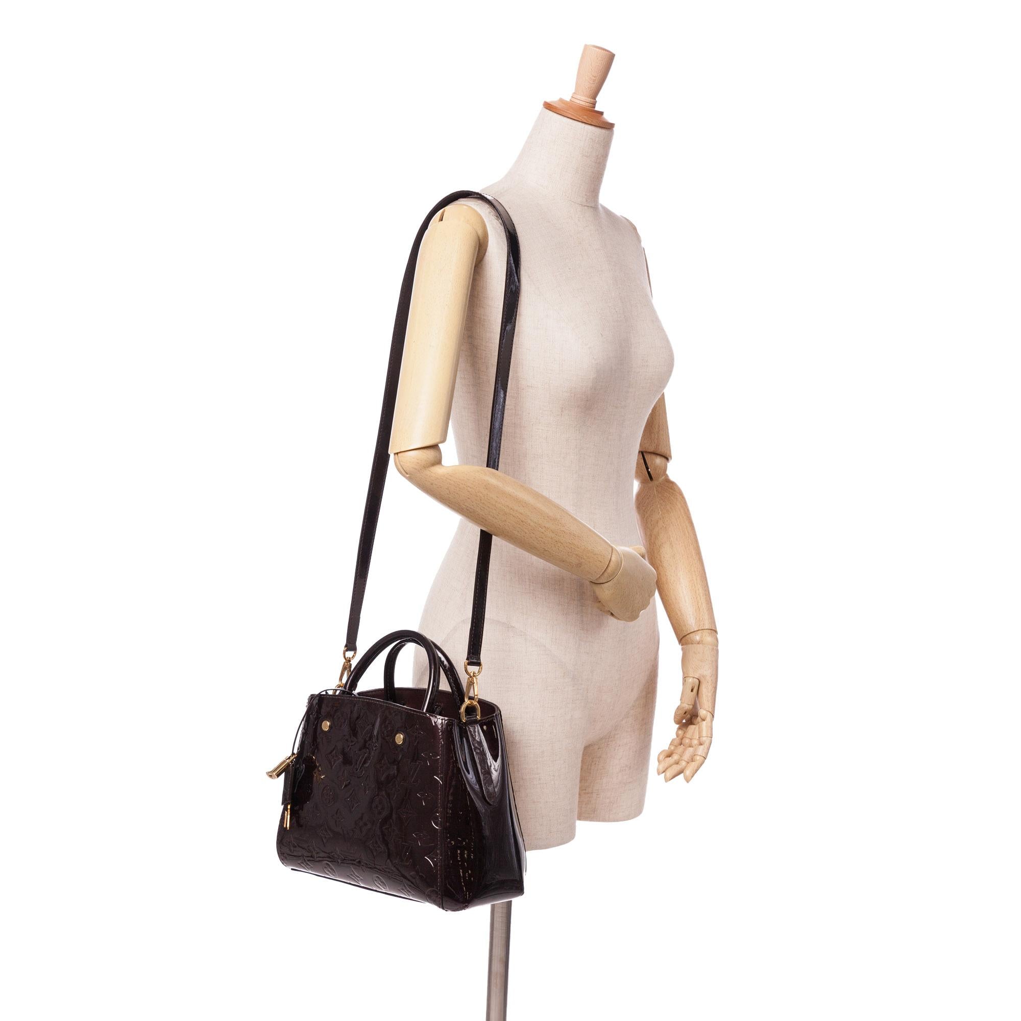 Louis Vuitton Monogram Vernis Montaigne BB