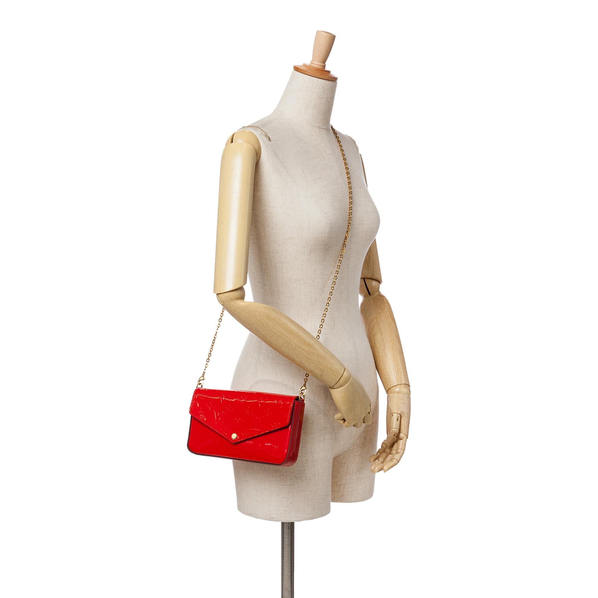 Louis Vuitton Monogram Vernis Pochette Felicie