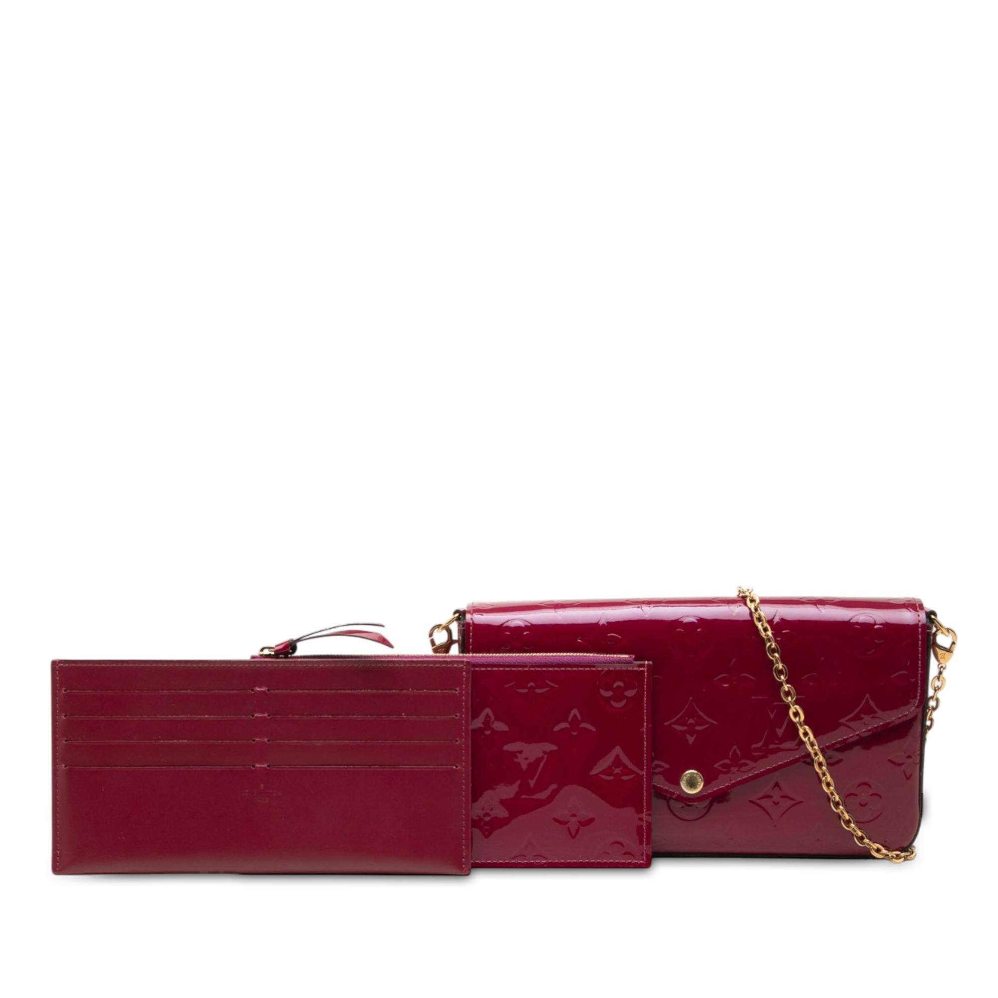 Louis Vuitton Monogram Vernis Pochette Felicie
