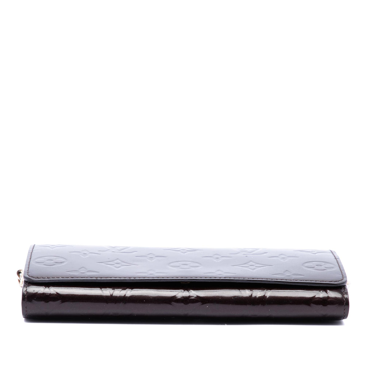 Louis Vuitton Monogram Vernis Portefeuille Sarah Chain Wallet