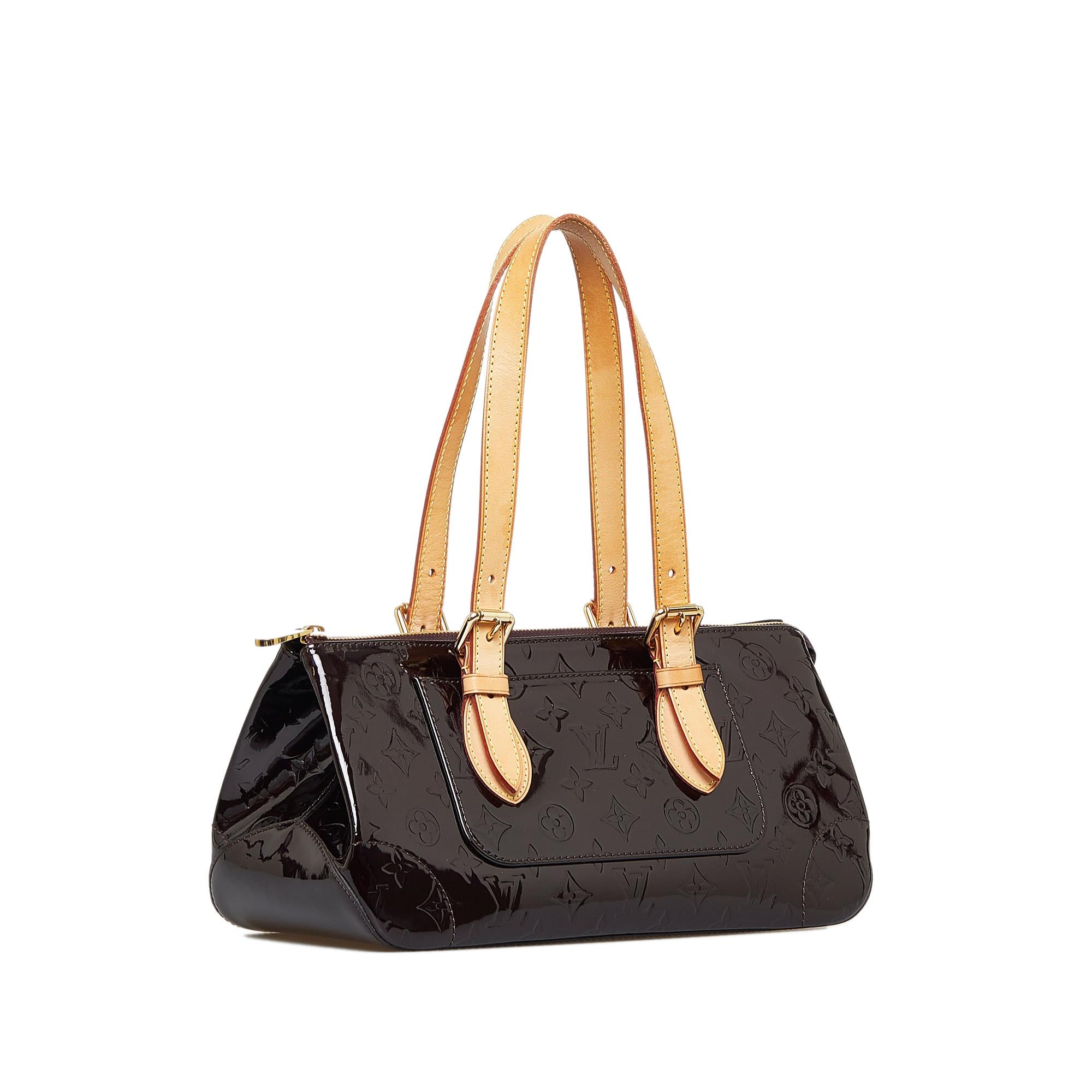 Louis Vuitton Monogram Vernis Rosewood Avenue (SHG-rzrS0M)