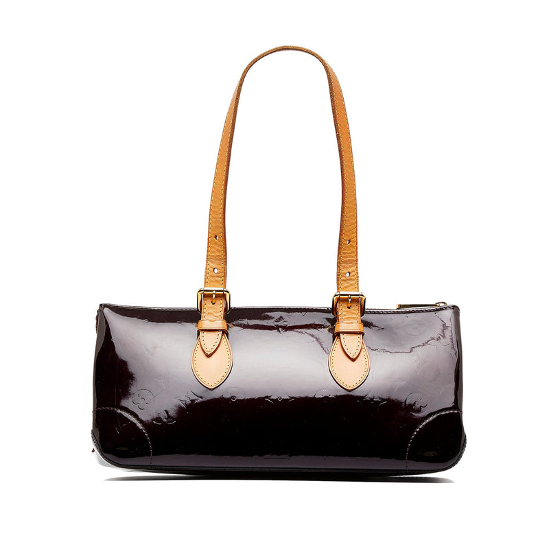 Louis Vuitton Perle Monogram Vernis Rosewood Avenue Bag