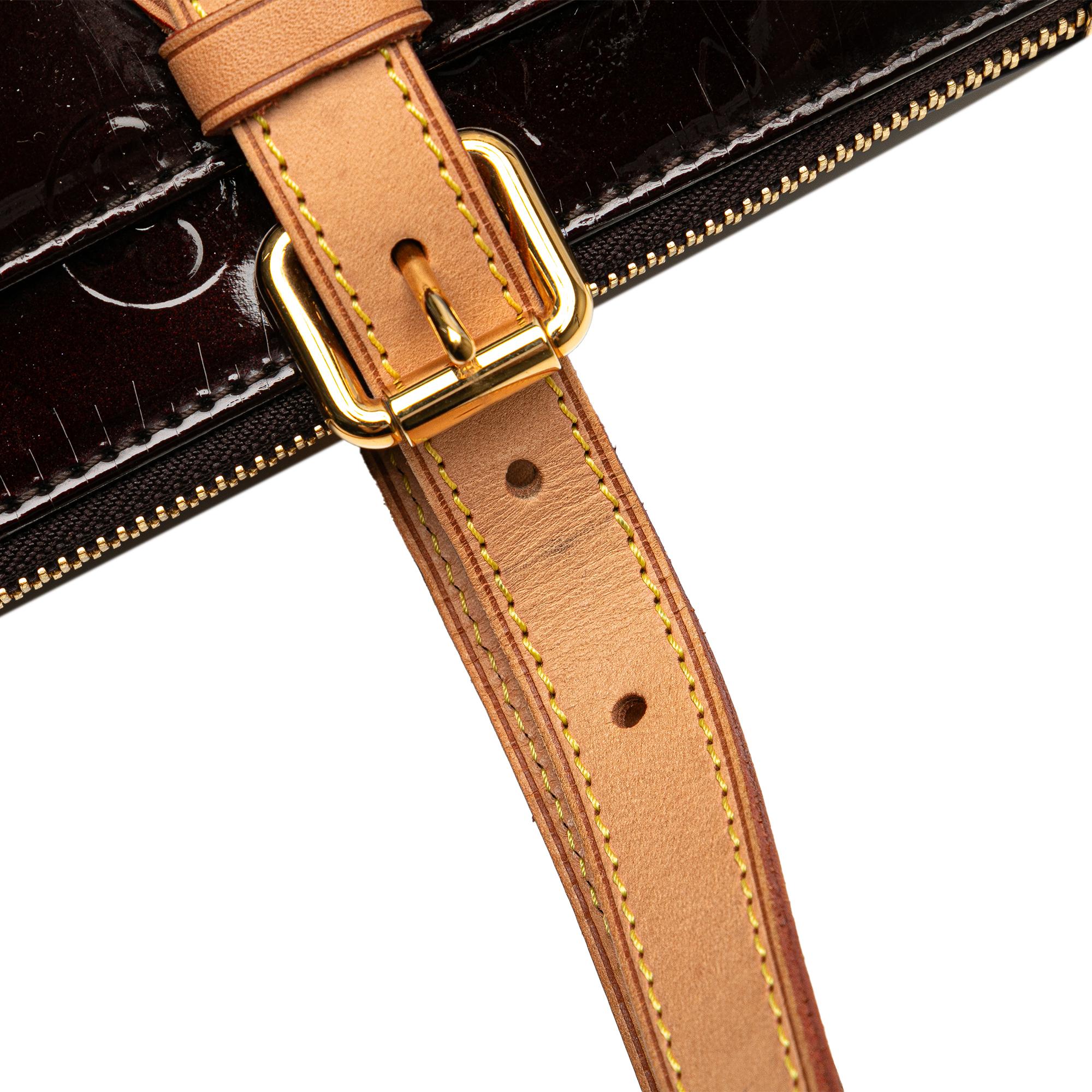 Louis Vuitton Monogram Vernis Rosewood Avenue (SHG-sl75K6)