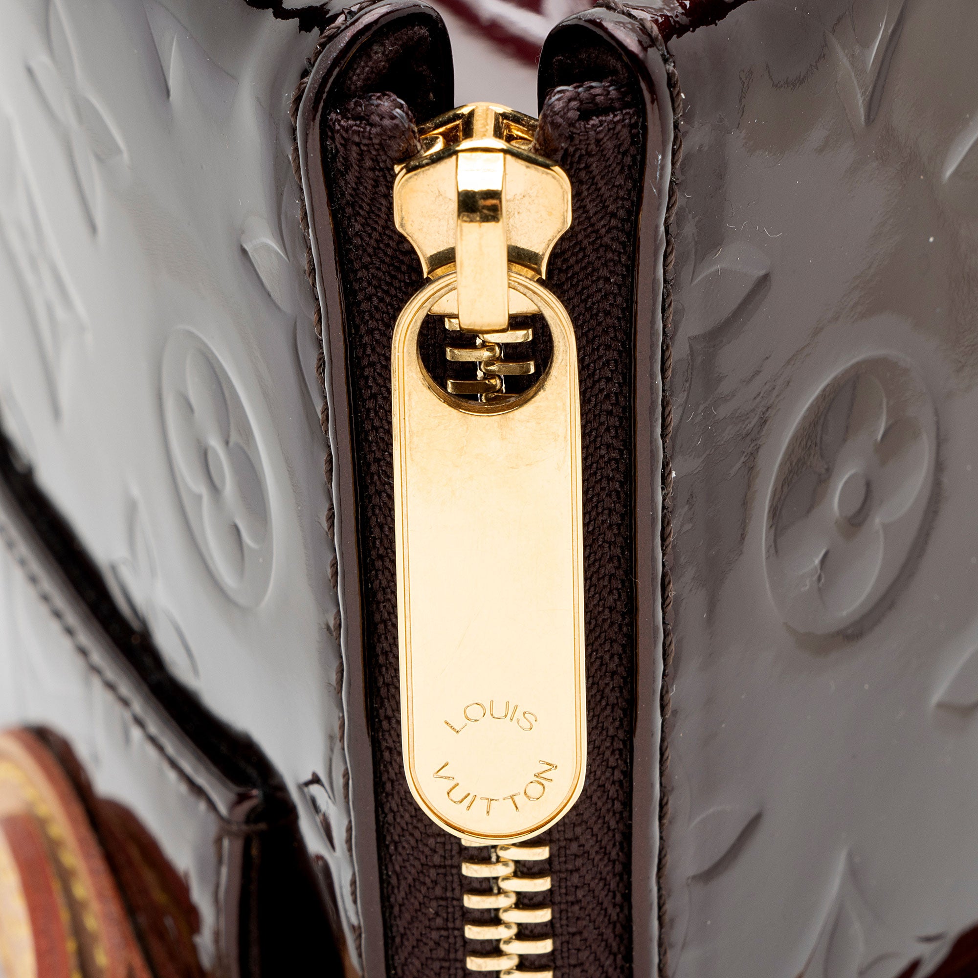 Louis Vuitton Monogram Vernis Rosewood Satchel