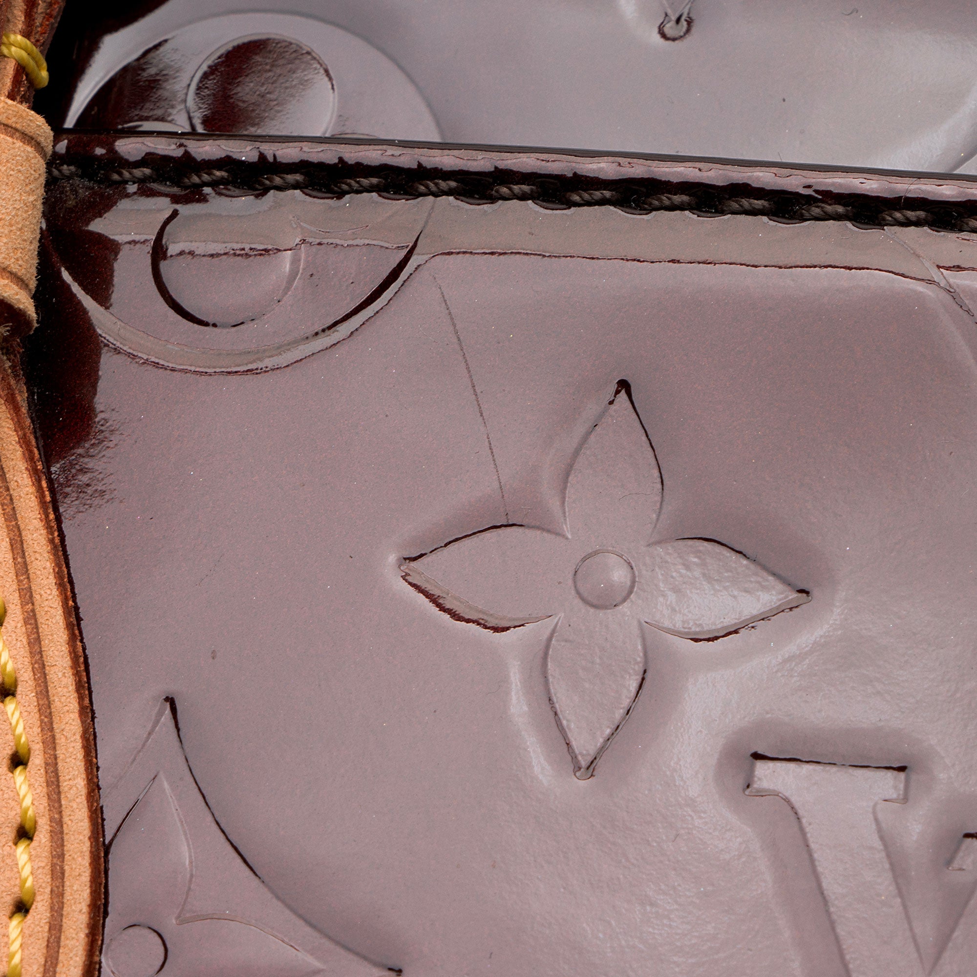 Louis Vuitton Monogram Vernis Rosewood Satchel