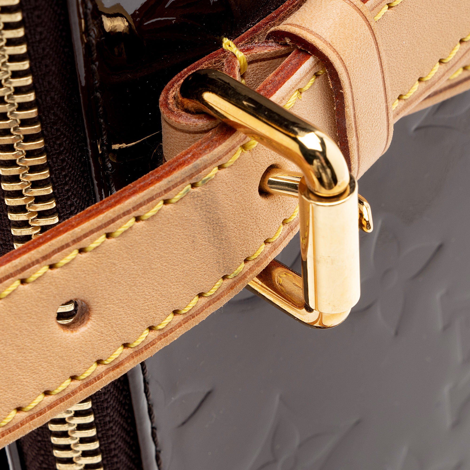 Louis Vuitton Monogram Vernis Rosewood Satchel
