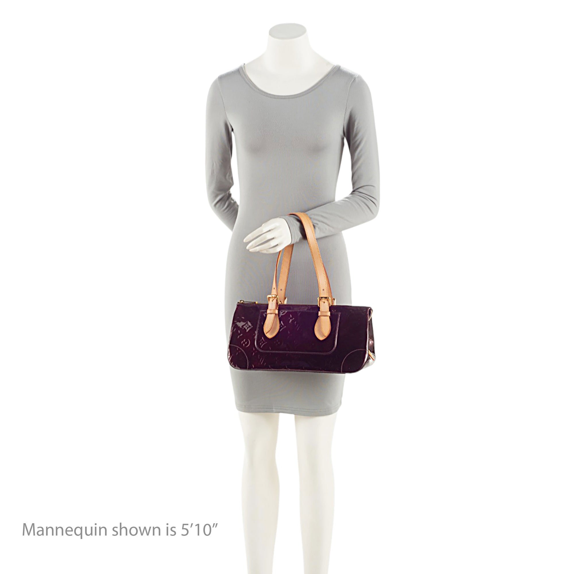 Louis Vuitton Monogram Vernis Rosewood Satchel