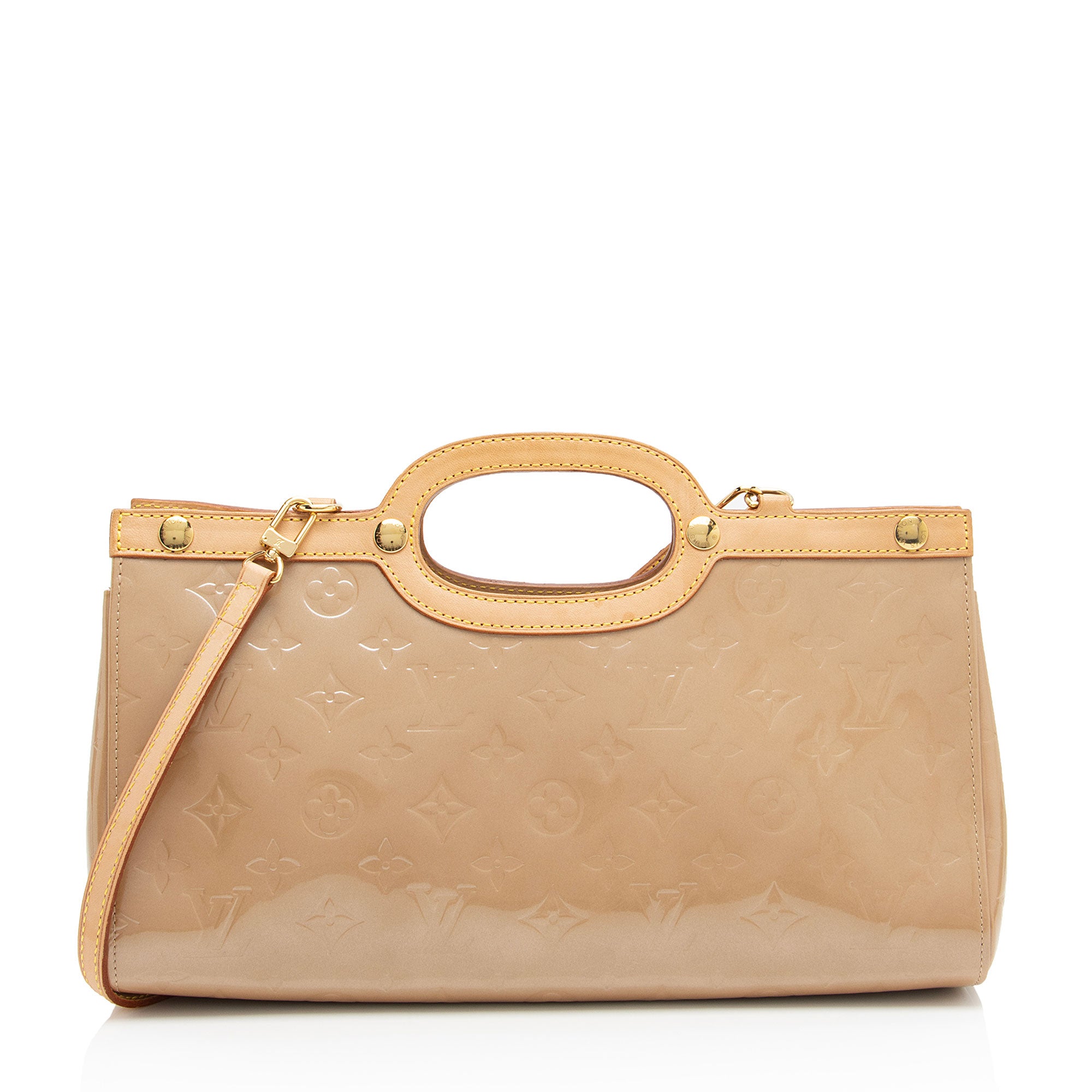 Louis Vuitton Monogram Vernis Roxbury Drive Clutch (SHF-JTTZyc)