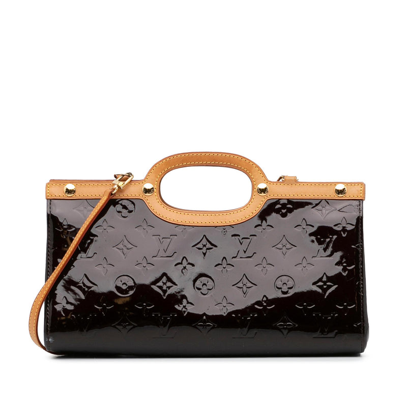 Louis Vuitton Vernis Monogram Handbag Black woman bag