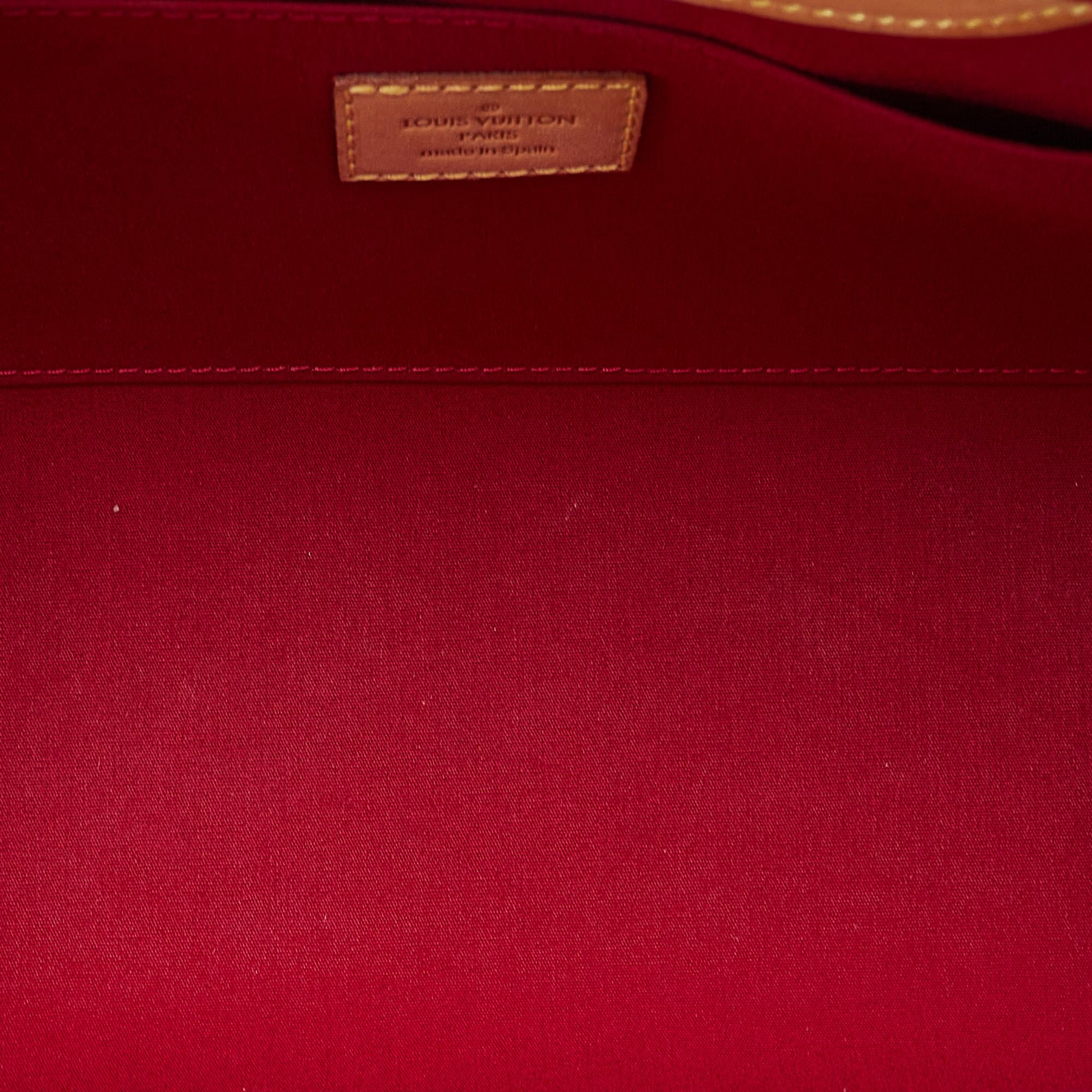 Louis Vuitton Monogram Vernis Roxbury Drive (SHG-f3S2wr)