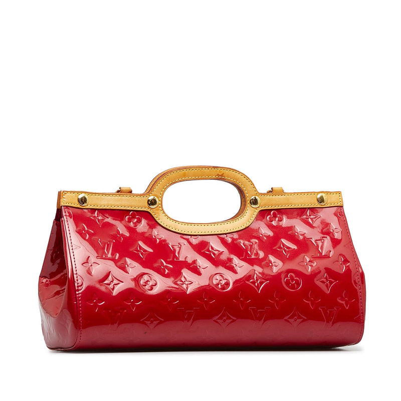 Louis Vuitton Roxbury Drive Handbag Monogram Vernis Red 2175681