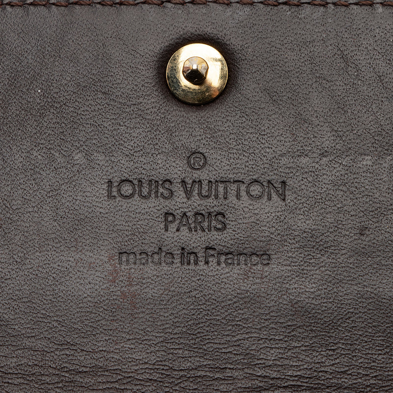 Louis Vuitton Monogram Vernis Sarah Wallet (SHF-U8GsUh)