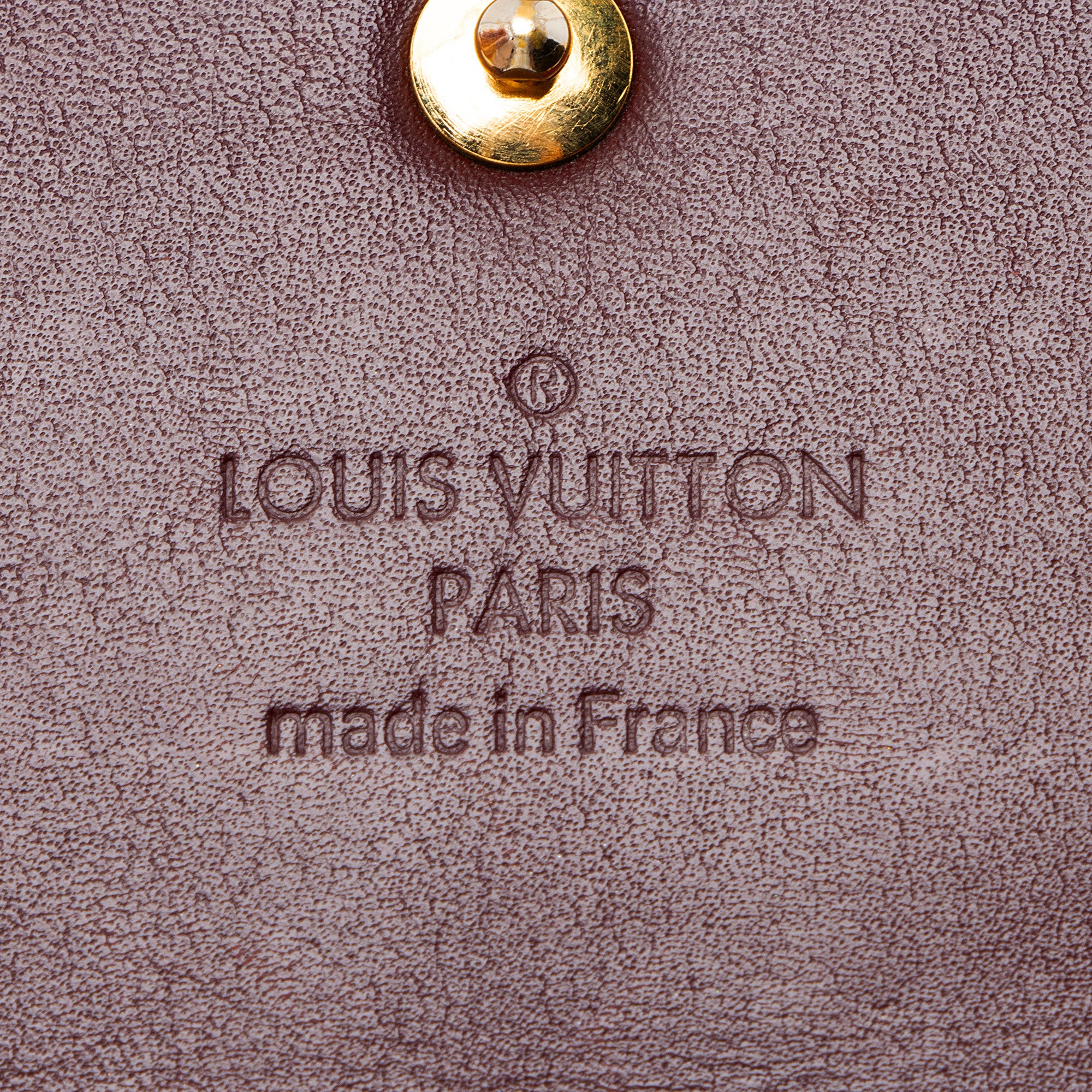 Louis Vuitton Monogram Vernis Sarah Wallet