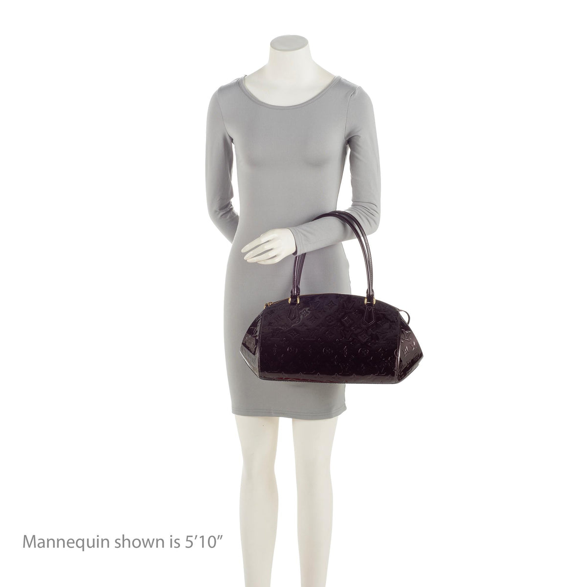 Louis Vuitton Monogram Vernis Sherwood GM Satchel