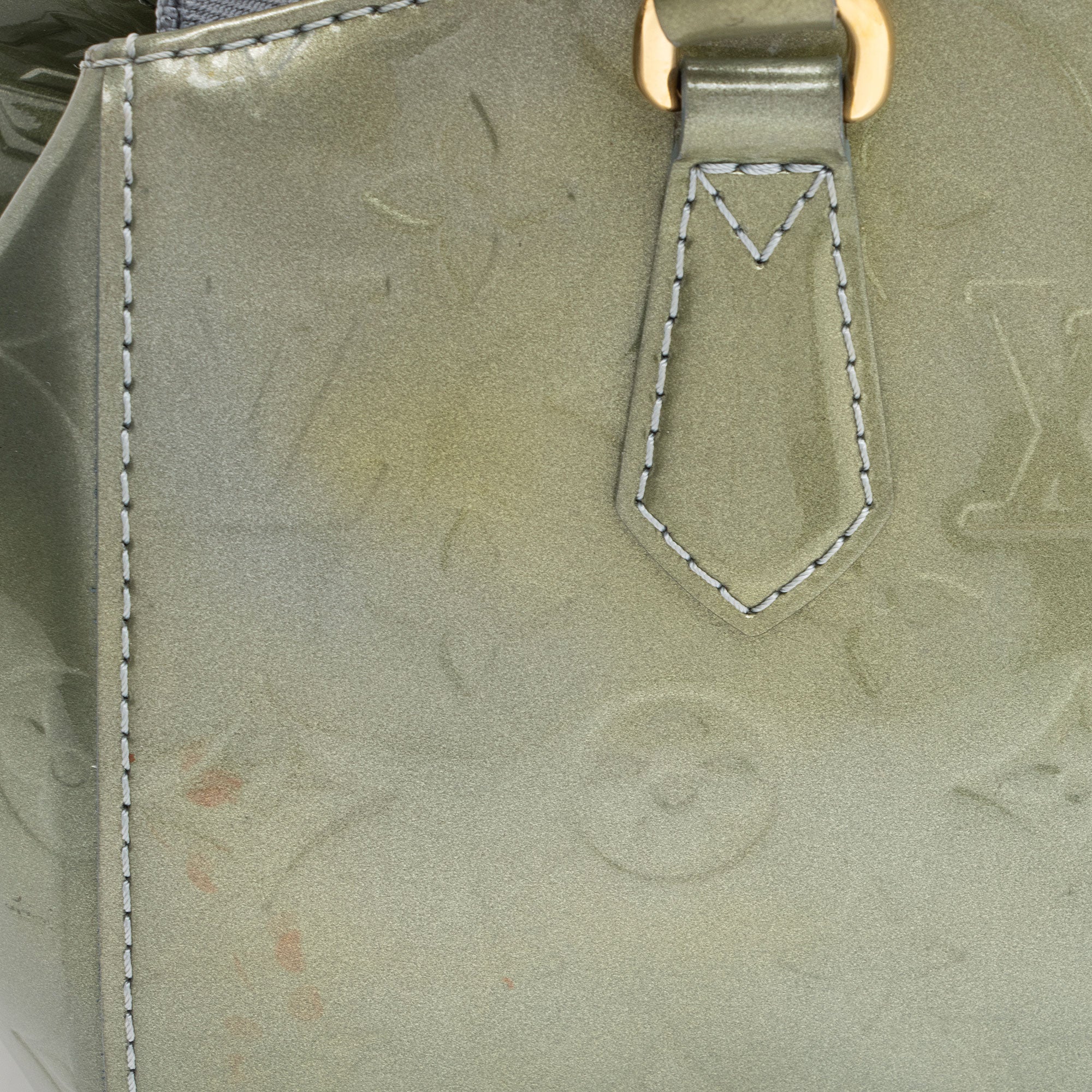 Louis Vuitton Monogram Vernis Sherwood PM Satchel (SHF-peT4Il)