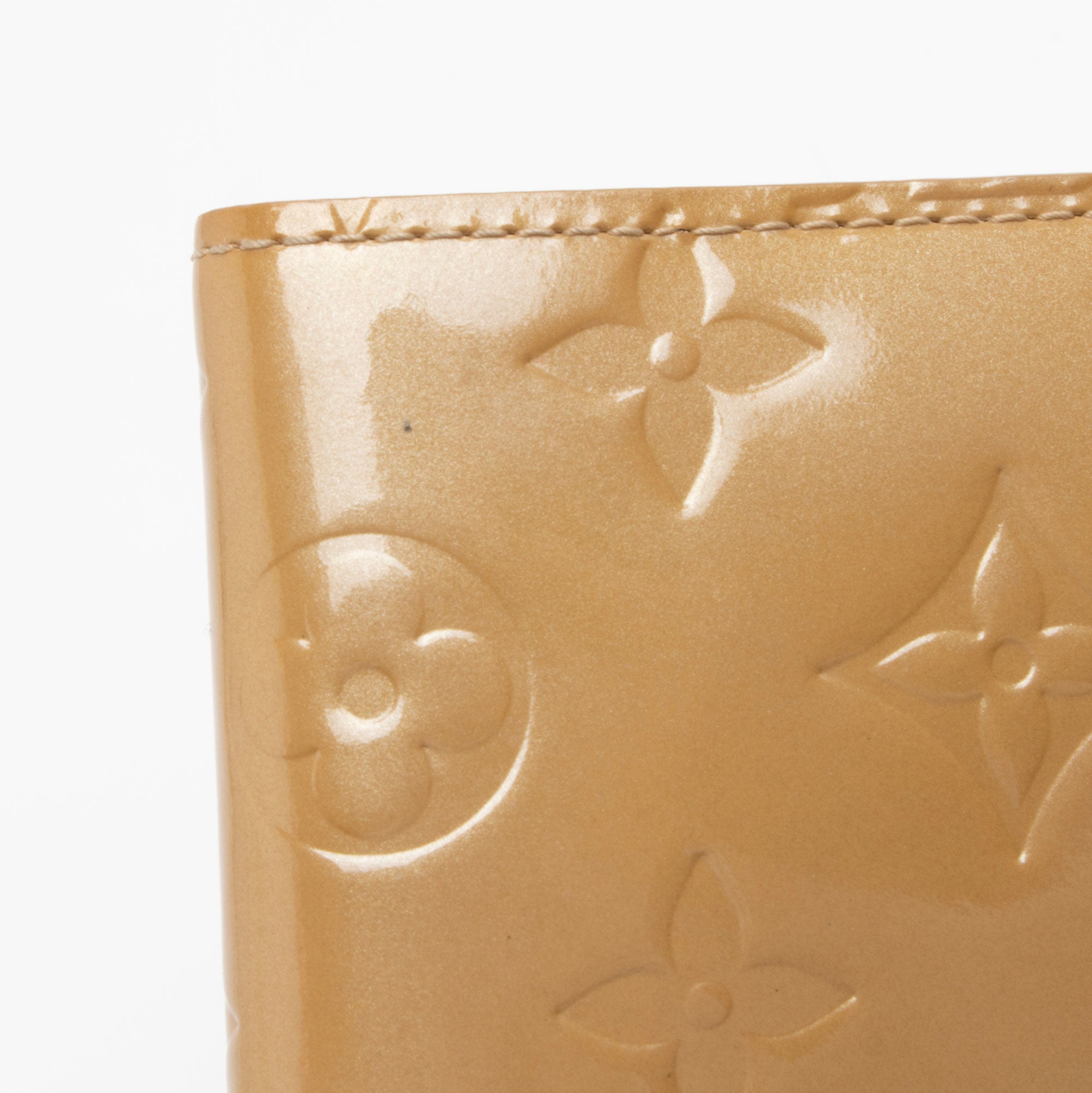 Louis Vuitton Monogram Vernis Small Ring Agenda Cover (SHF-E1uc4f)