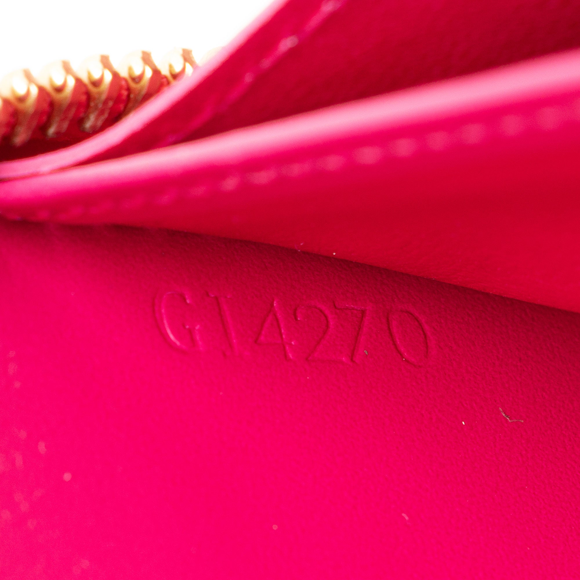 Louis Vuitton Monogram Vernis Valentine Zippy Wallet