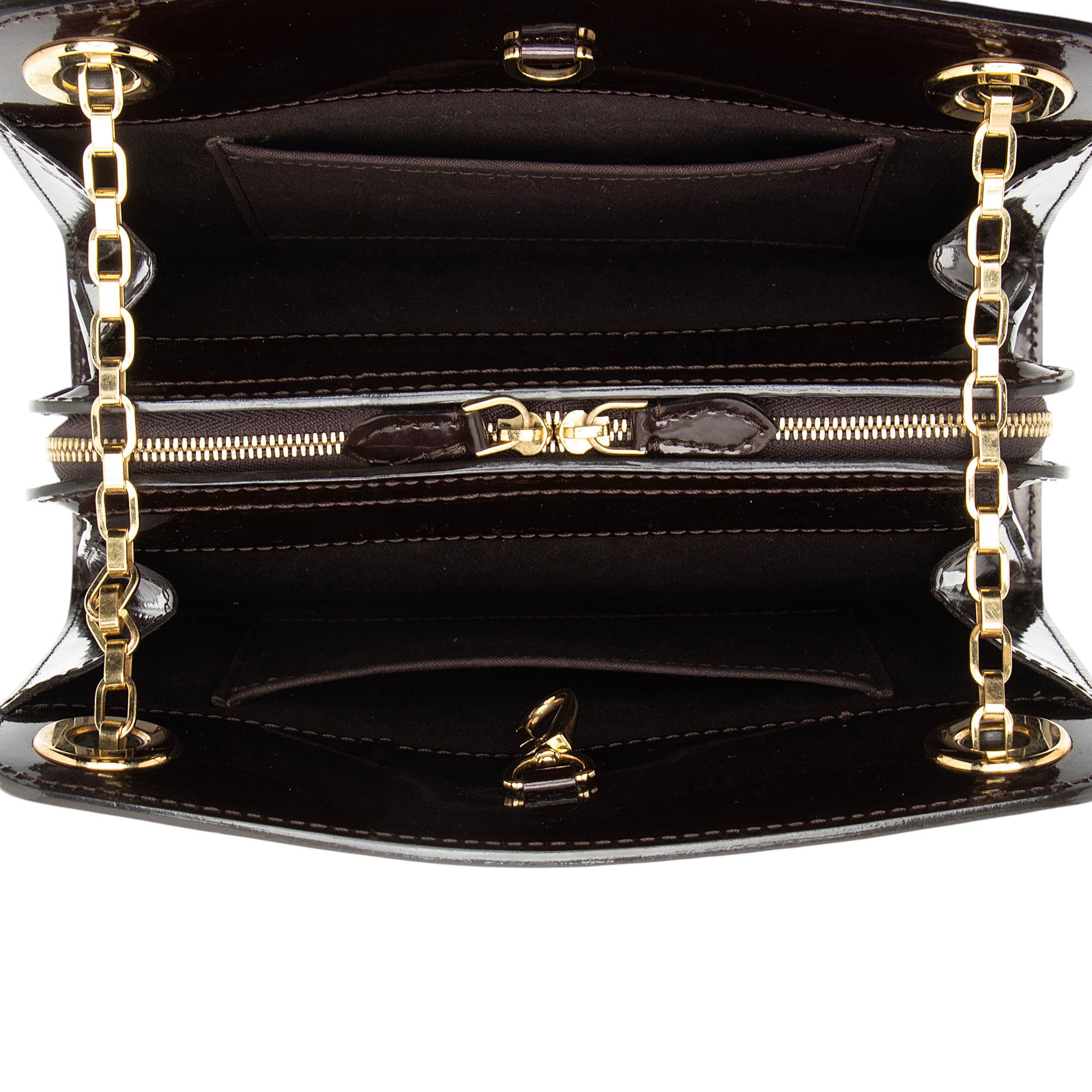 Louis Vuitton Monogram Vernis Virginia PM Shoulder Bag