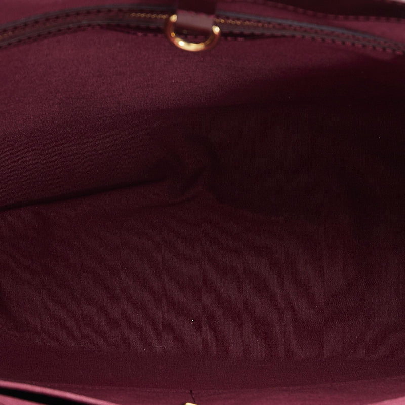 Pre-Loved Louis Vuitton Monogram Vernis Rayures Wilshire PM Purple