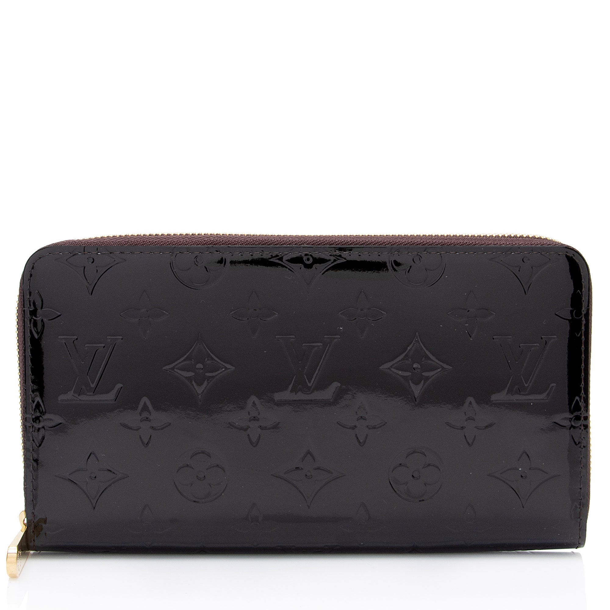 Louis Vuitton Monogram Vernis Zippy Organizer Wallet (SHF-UgvClu)