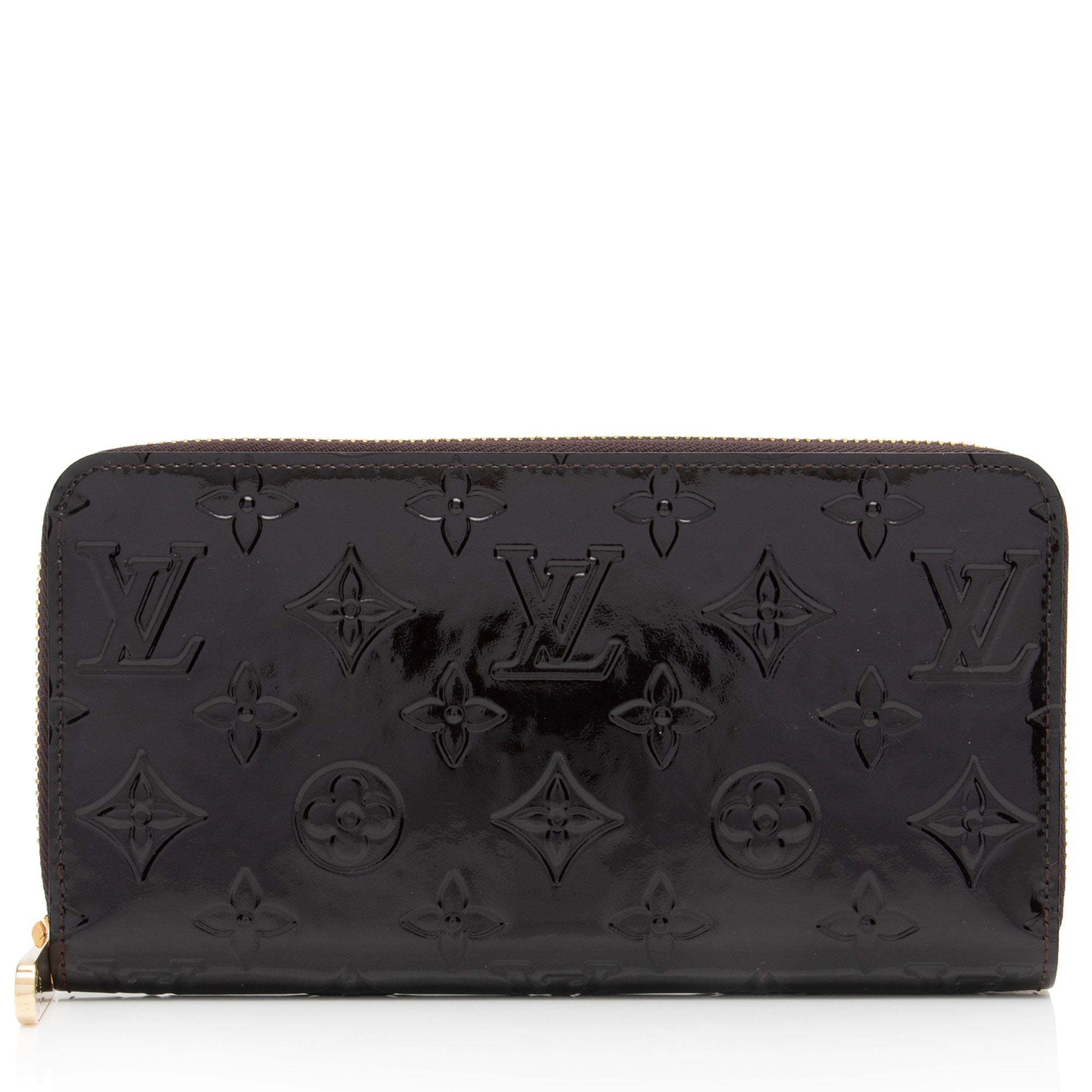 Louis Vuitton Monogram Vernis Zippy Wallet (SHF-n5wBvZ)