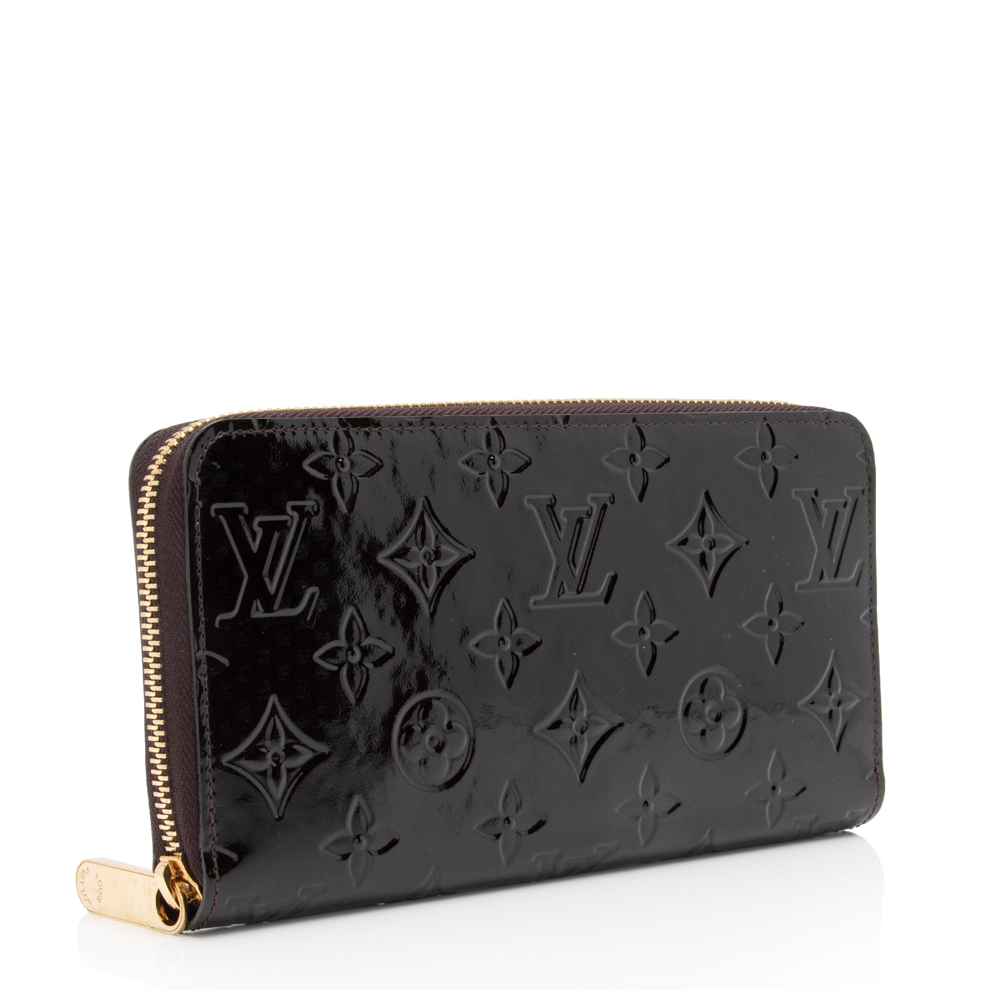 Louis Vuitton Monogram Vernis Zippy Wallet (SHF-n5wBvZ)