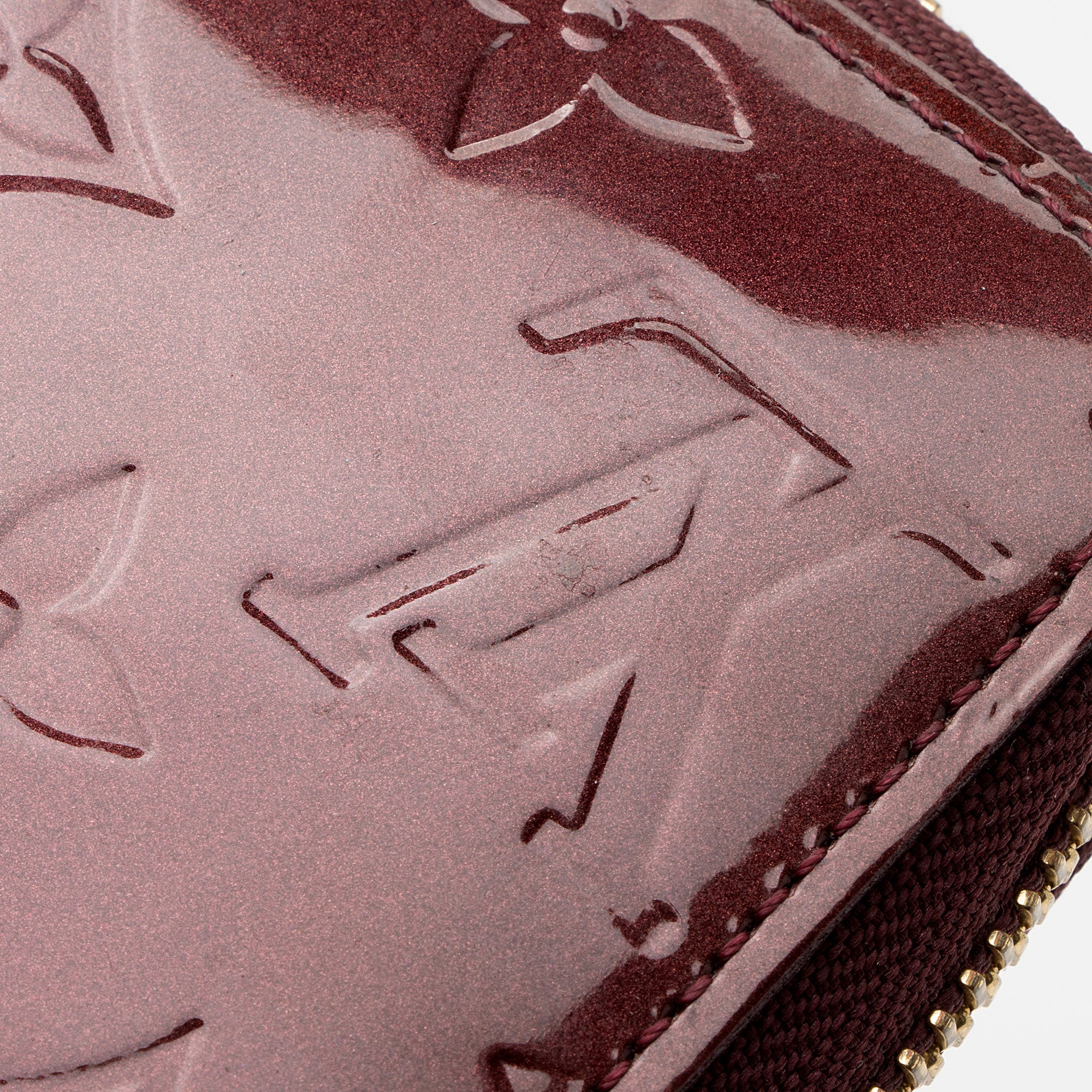 Louis Vuitton Monogram Vernis Zippy Wallet (SHF-SHewWh)