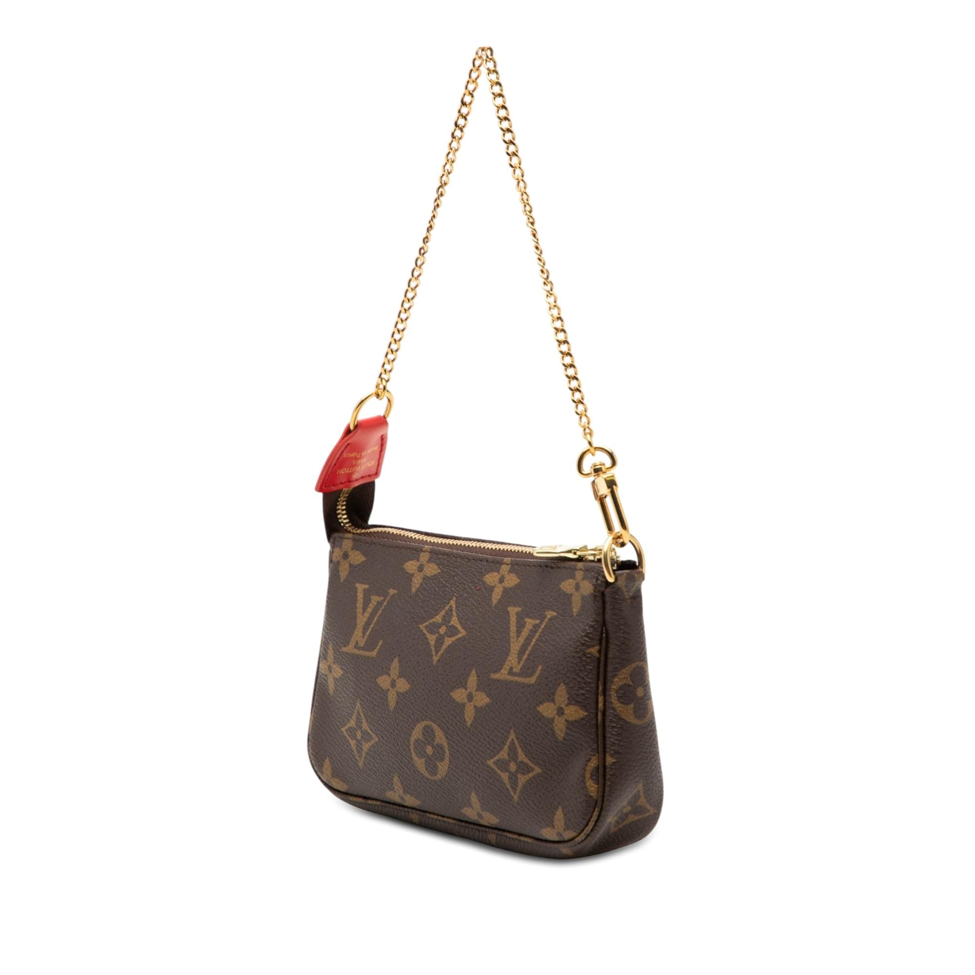 Louis Vuitton Monogram Vivienne Christmas Mini Pochette Accessoires