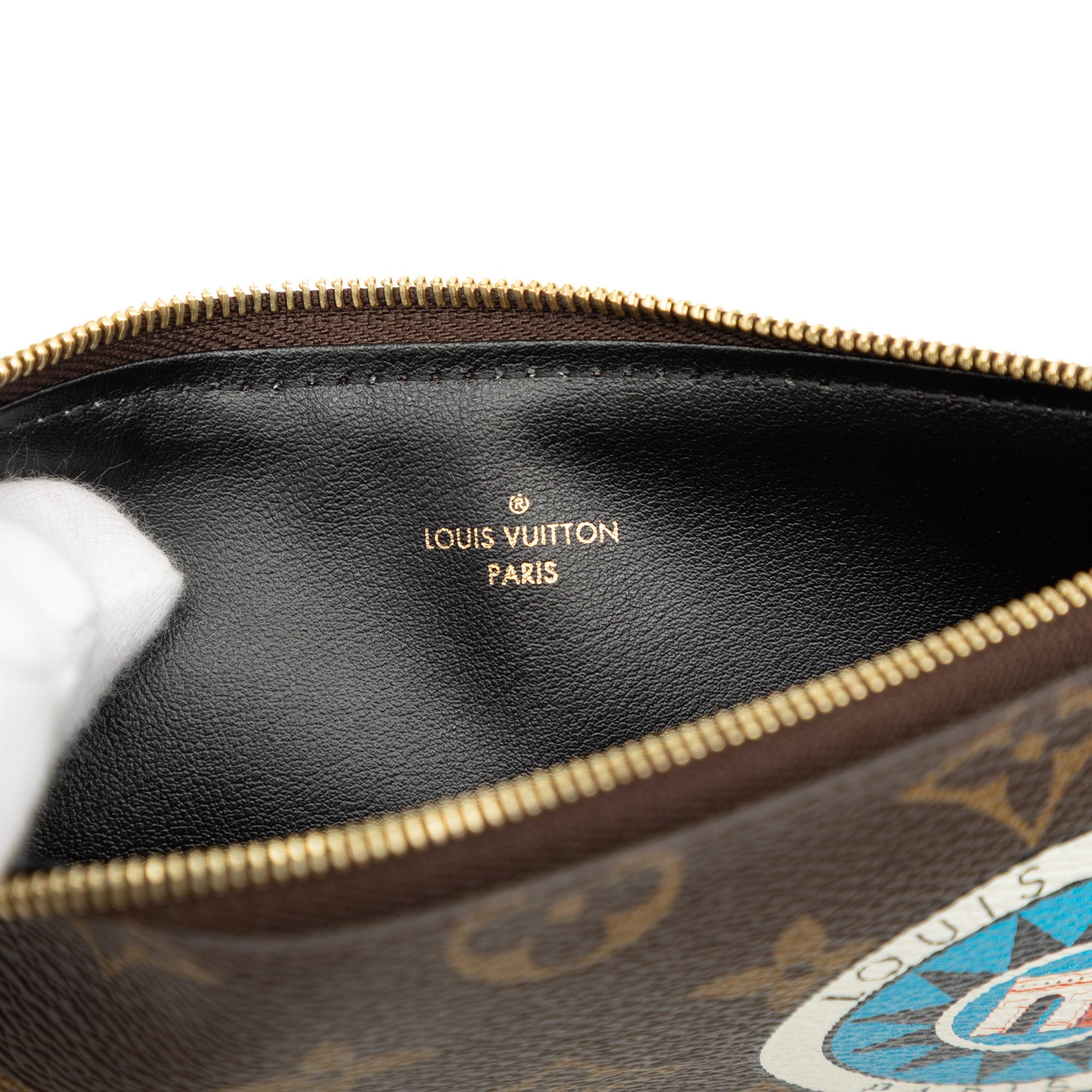 Louis Vuitton Monogram World Tour Felicie Insert Zip Pouch