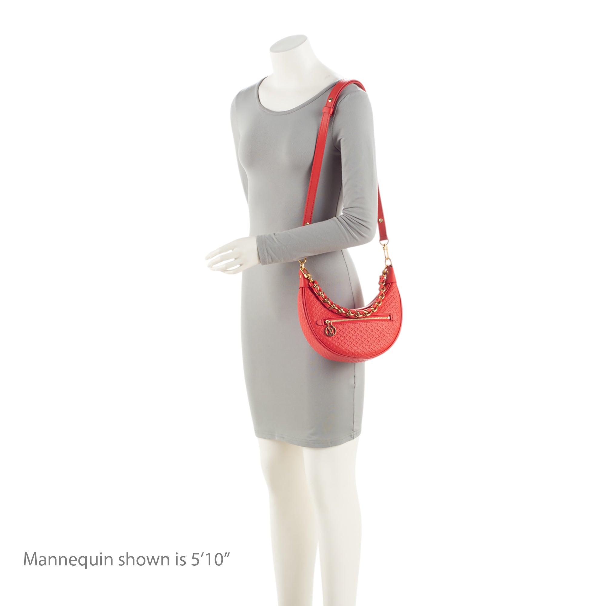Louis Vuitton Nanogram Embossed Loop Shoulder Bag