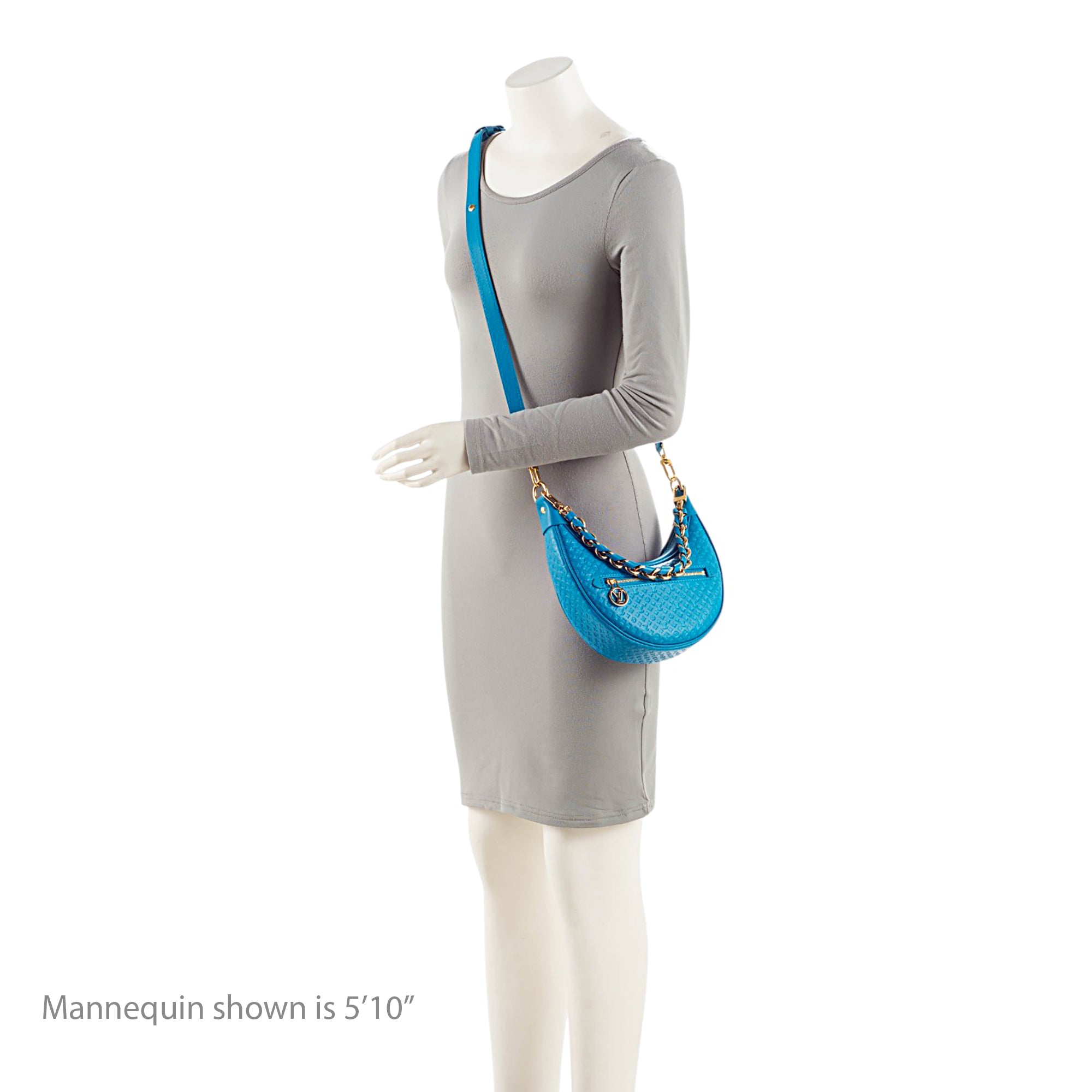 Louis Vuitton Nanogram Embossed Loop Shoulder Bag