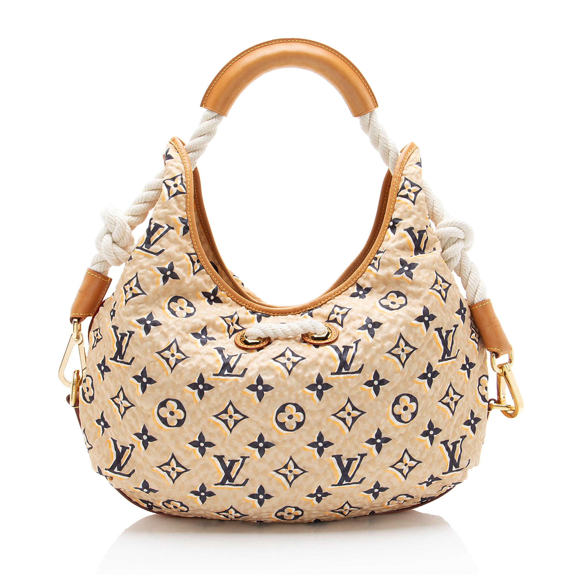 Louis Vuitton Nylon Limited Edition Bulles MM Shoulder Bag