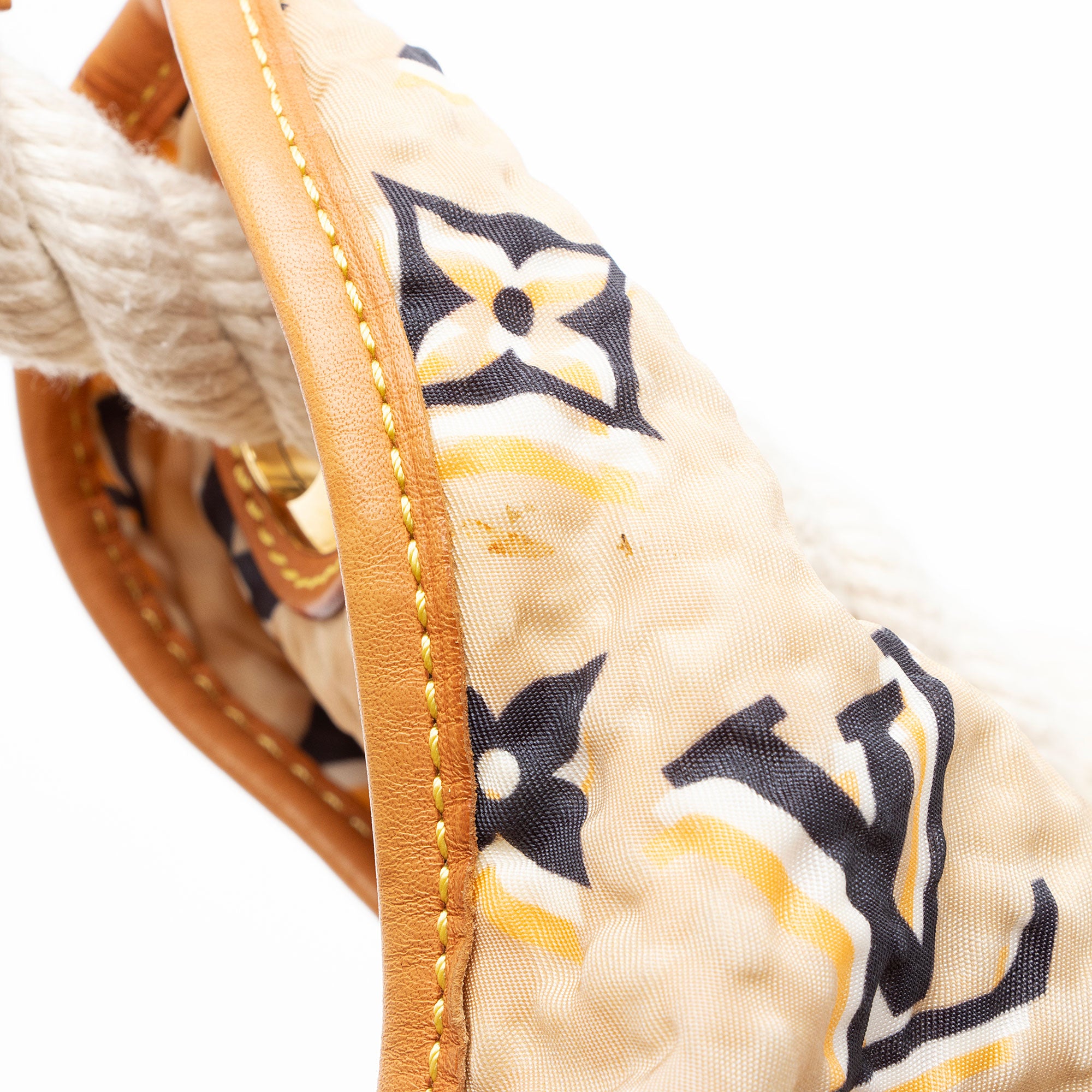 Louis Vuitton Nylon Limited Edition Bulles MM Shoulder Bag
